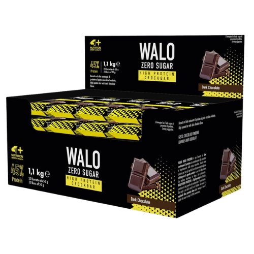4+ NUTRITION - Walo ZeroSugar CrockBar HP 45% - 20x 3x 55g