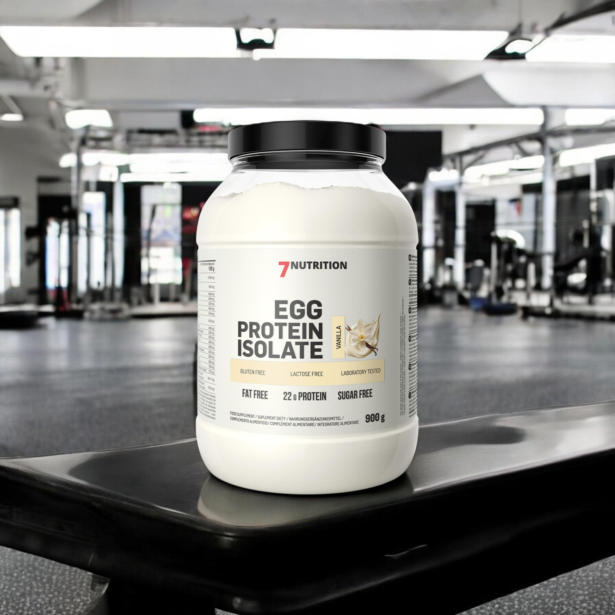 7 NUTRITION - Egg Protein Isolate - 3x 900g - Vanilla