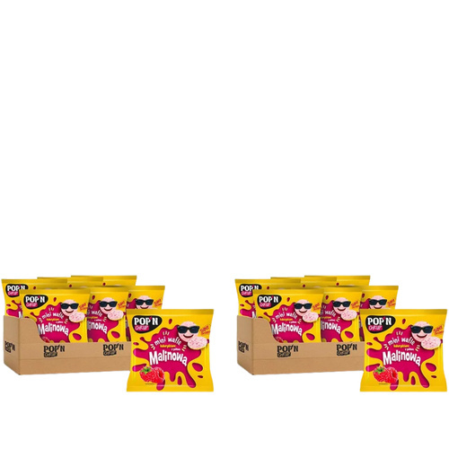 SANTE - POP'N CHRUP Mini Wafle Kukurydziane - 30x 2x 35g - Raspberry