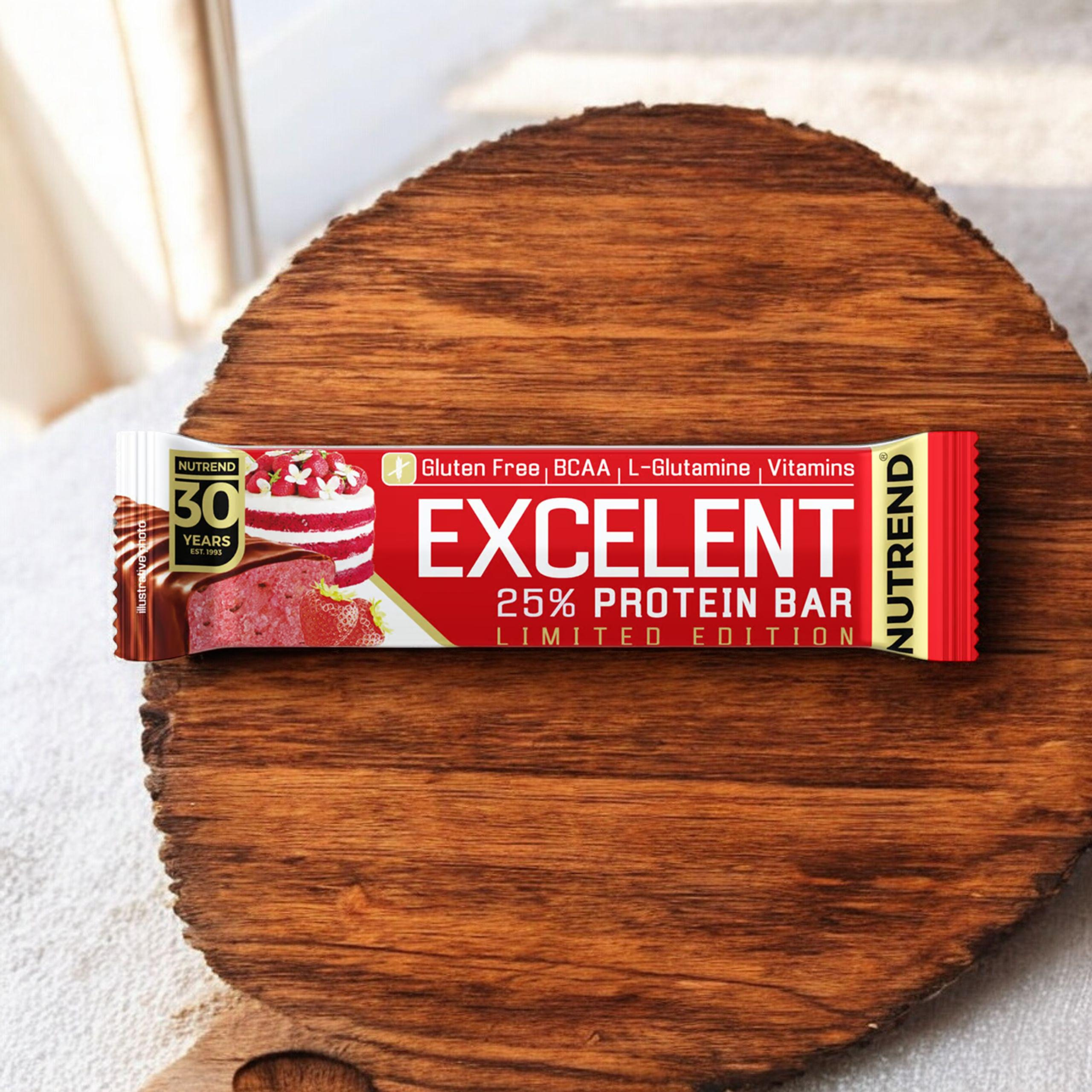 NUTREND Excelent Protein Bar - 2x 85g - Baton Białkowy