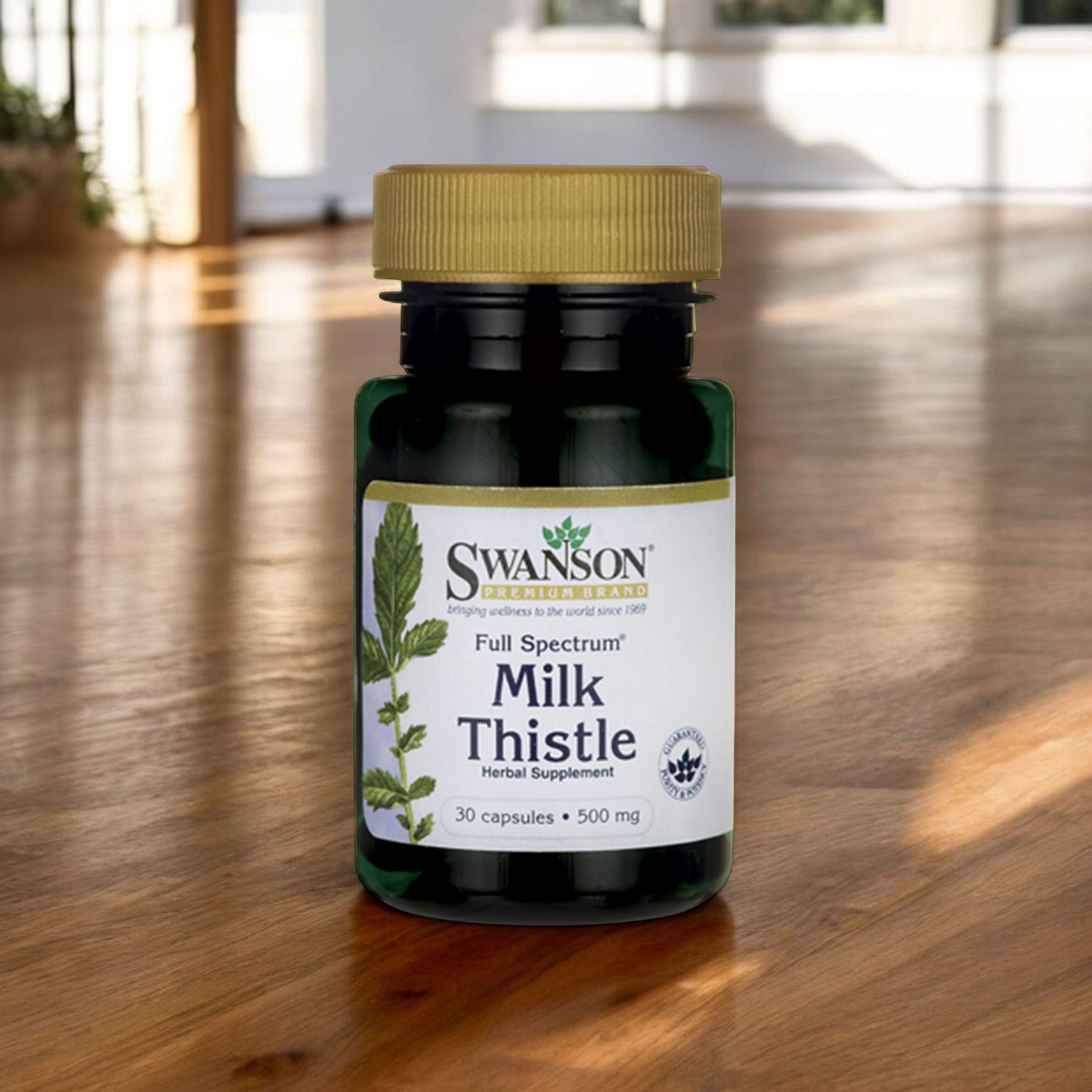 SWANSON Full Spectrum Milk Thistle 500mg - 30caps
