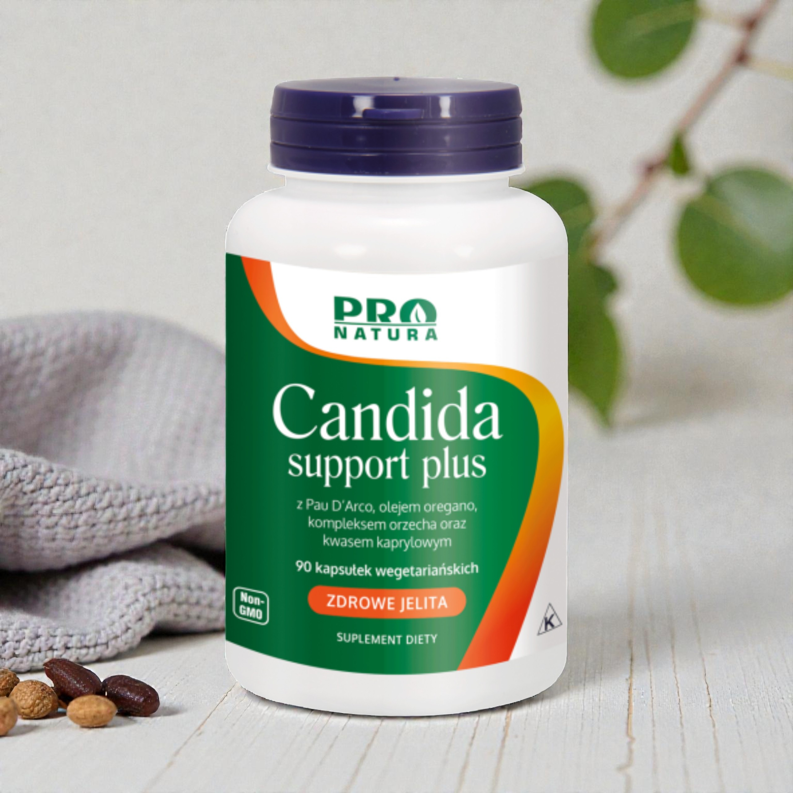 NOW - Candida Support Plus - 2x 90vcaps.