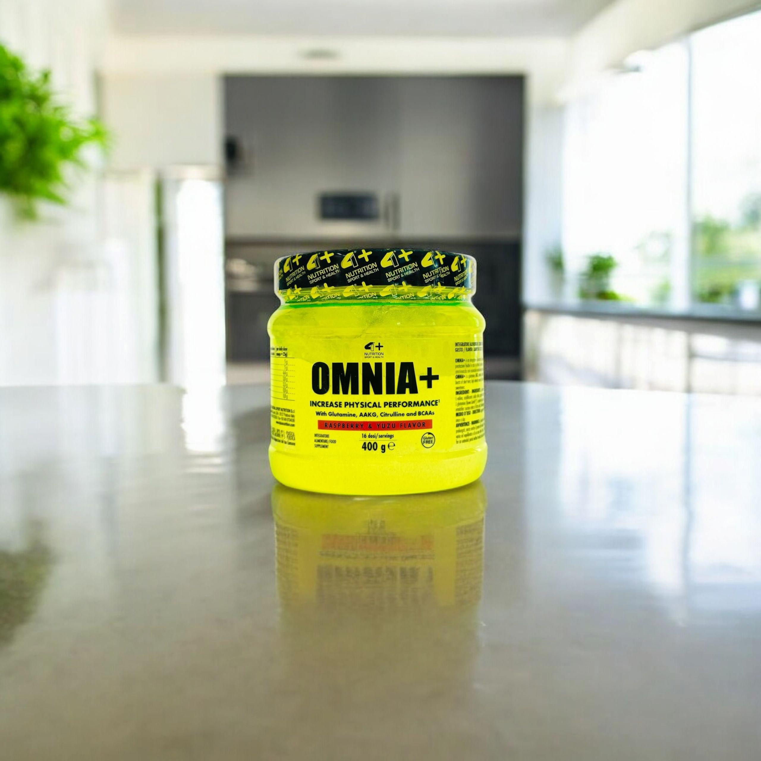 4+ NUTRITION - Omnia+ - 2x 400g - Raspberry Yuzu