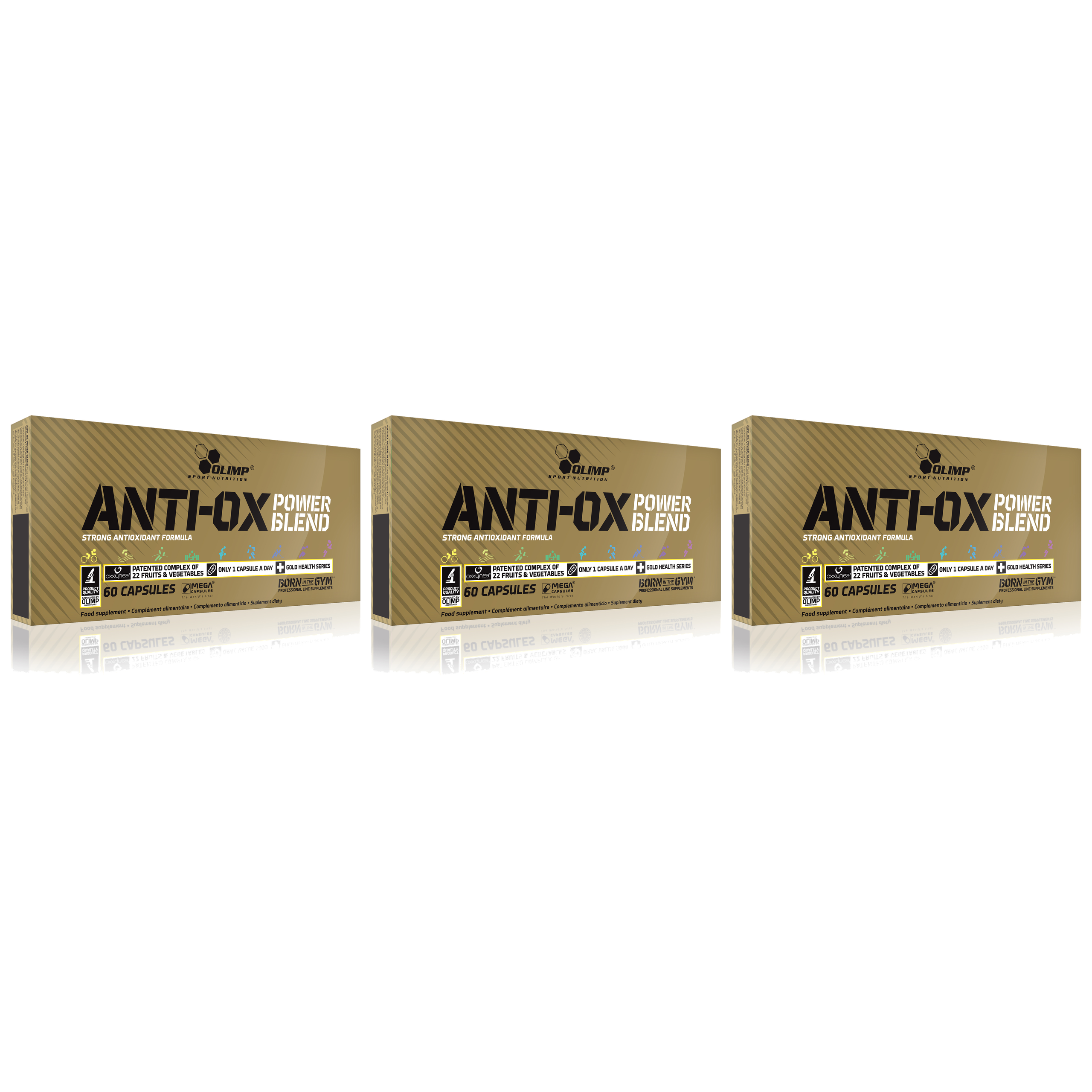 OLIMP ANTI-OX Power Blend - 3x 60caps