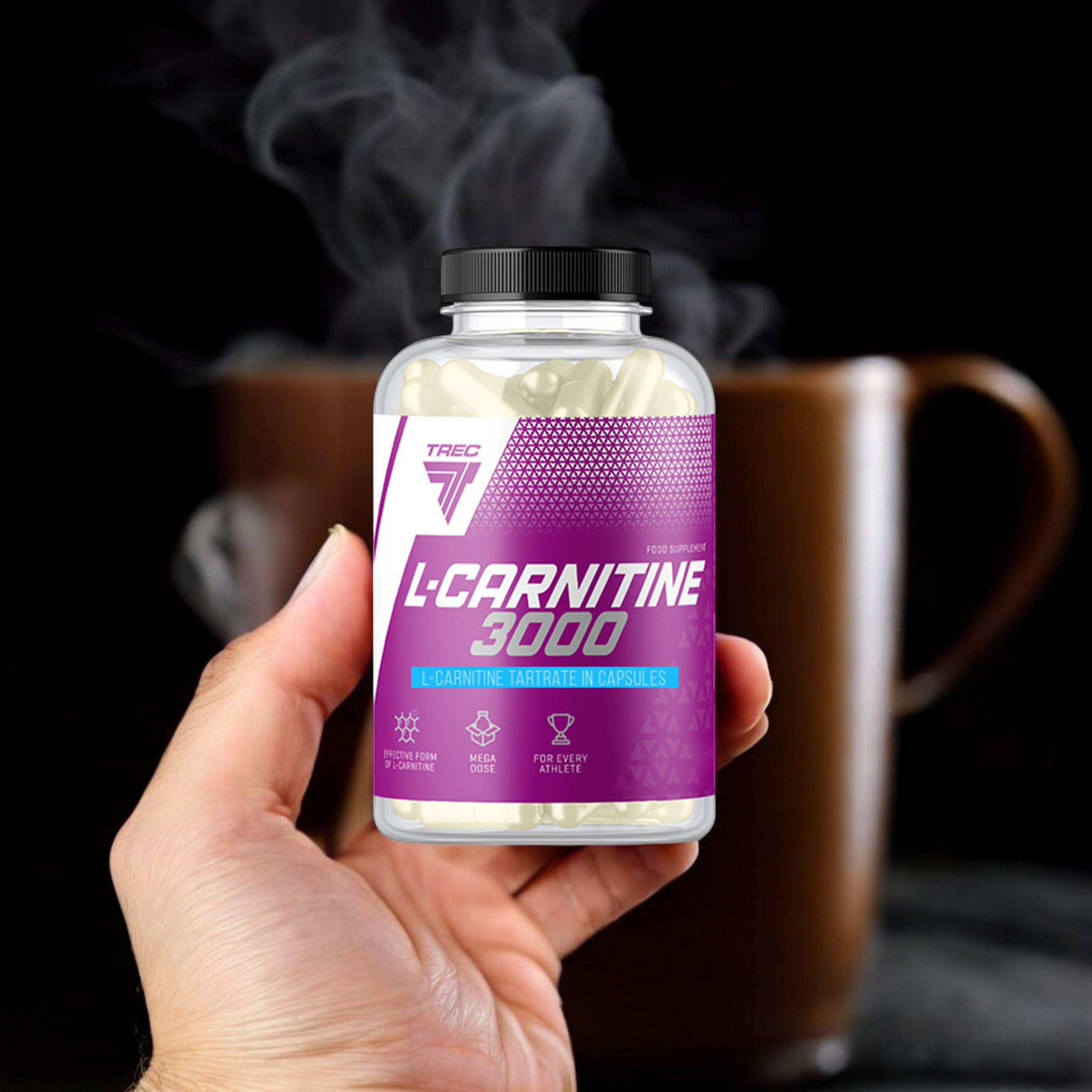 TREC L-Carnitine 3000 - 60caps. - 3x L-Karnityna