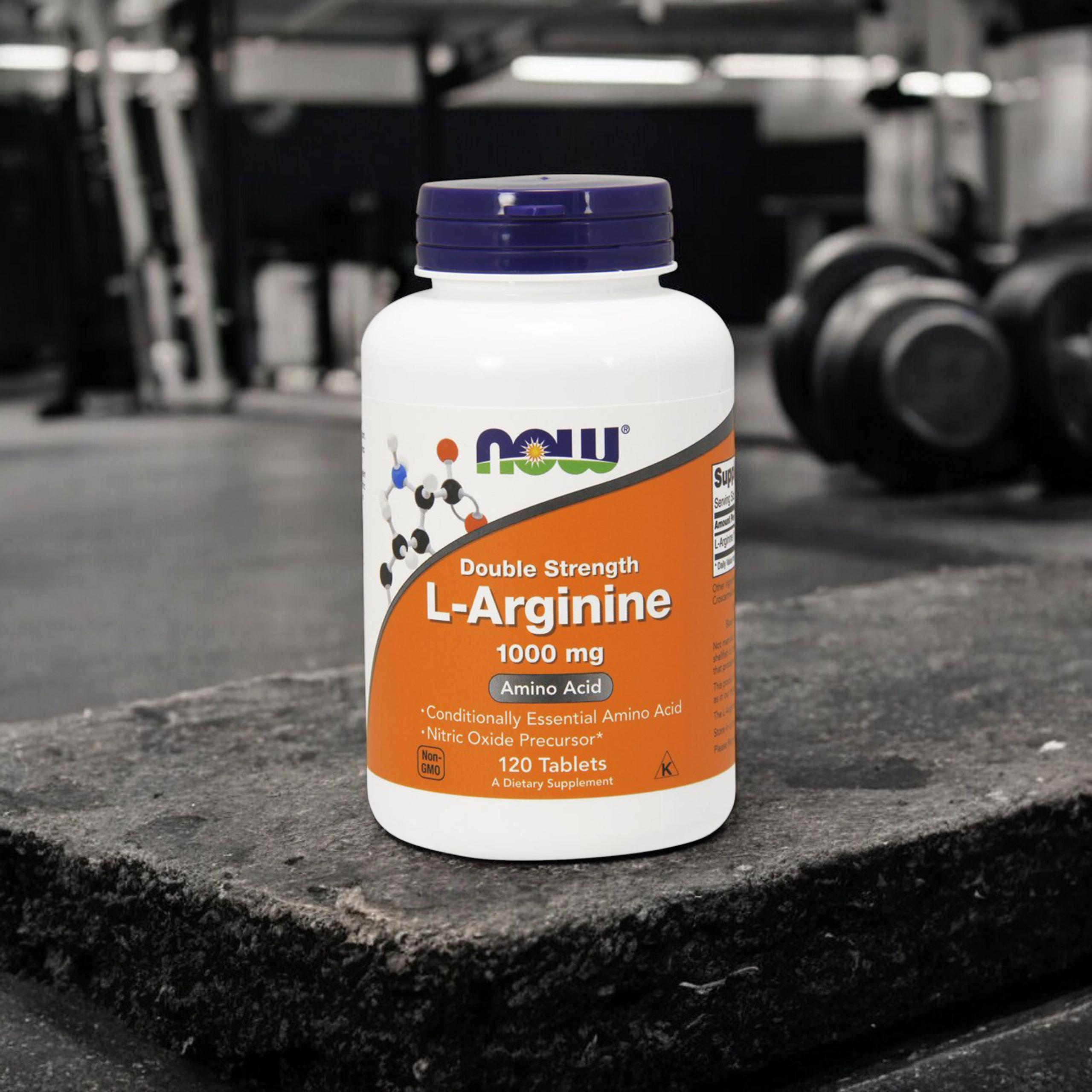 NOW L-Arginine 1000mg - 2x 120tabs