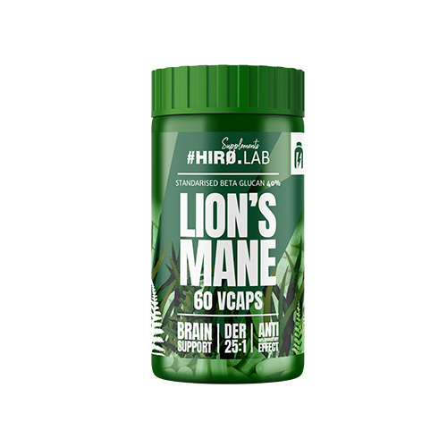 HIRO.LAB Lion's Mane Extract 25:1 500mg - 3x 60vcaps