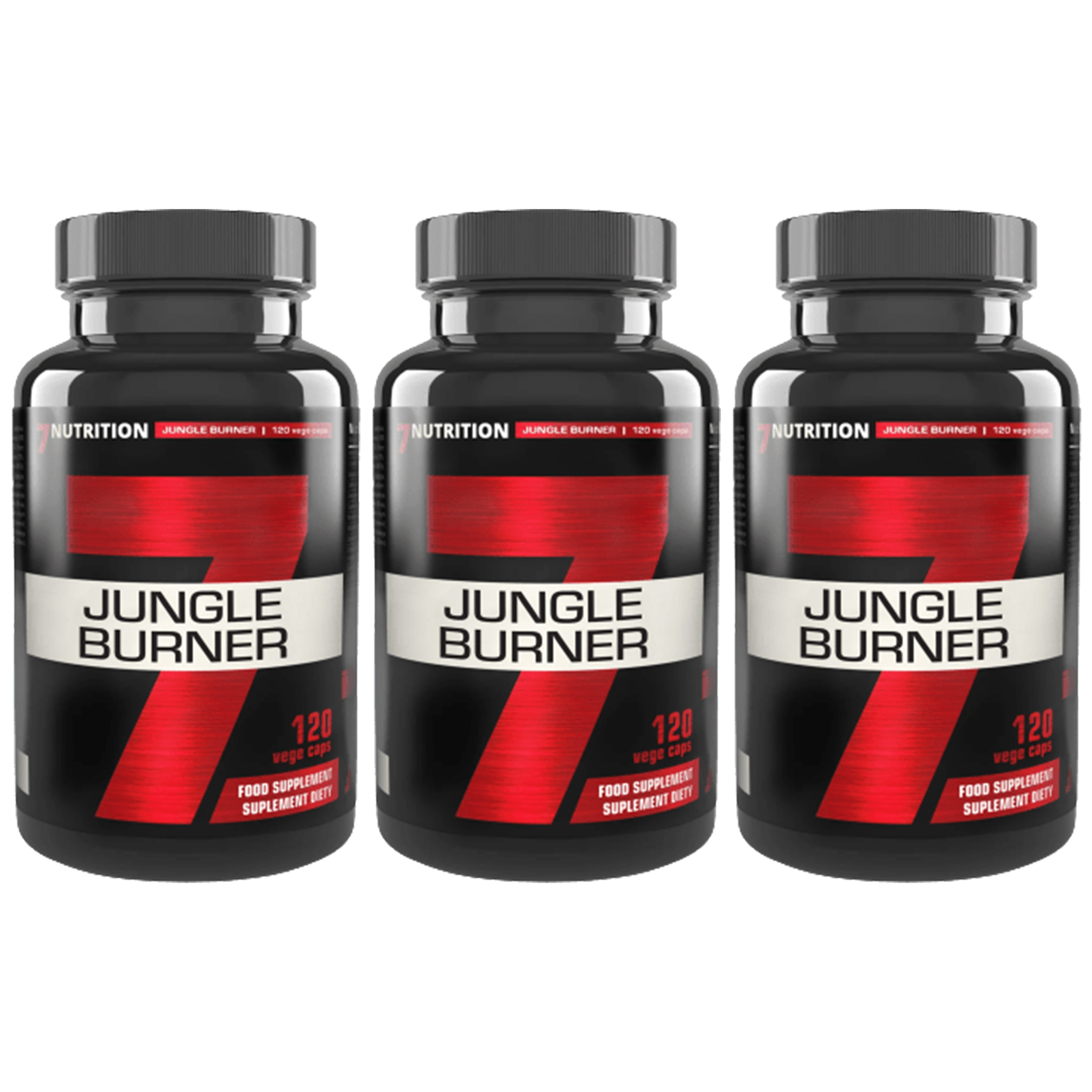 7 NUTRITION Jungle Burner - 3x 120caps