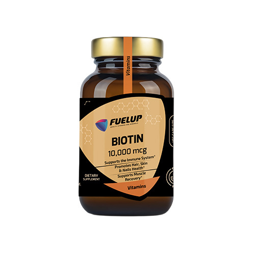 FUELUP - Biotin 10000mcg - 2x 60vcaps.