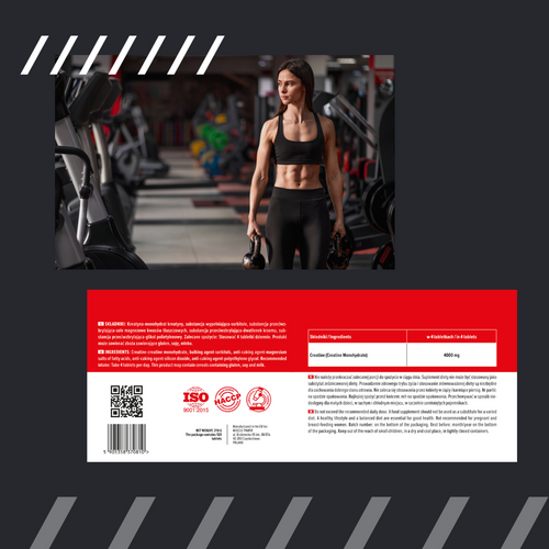 3x MP NUTRITION Creatine 1000mg - 120tabs