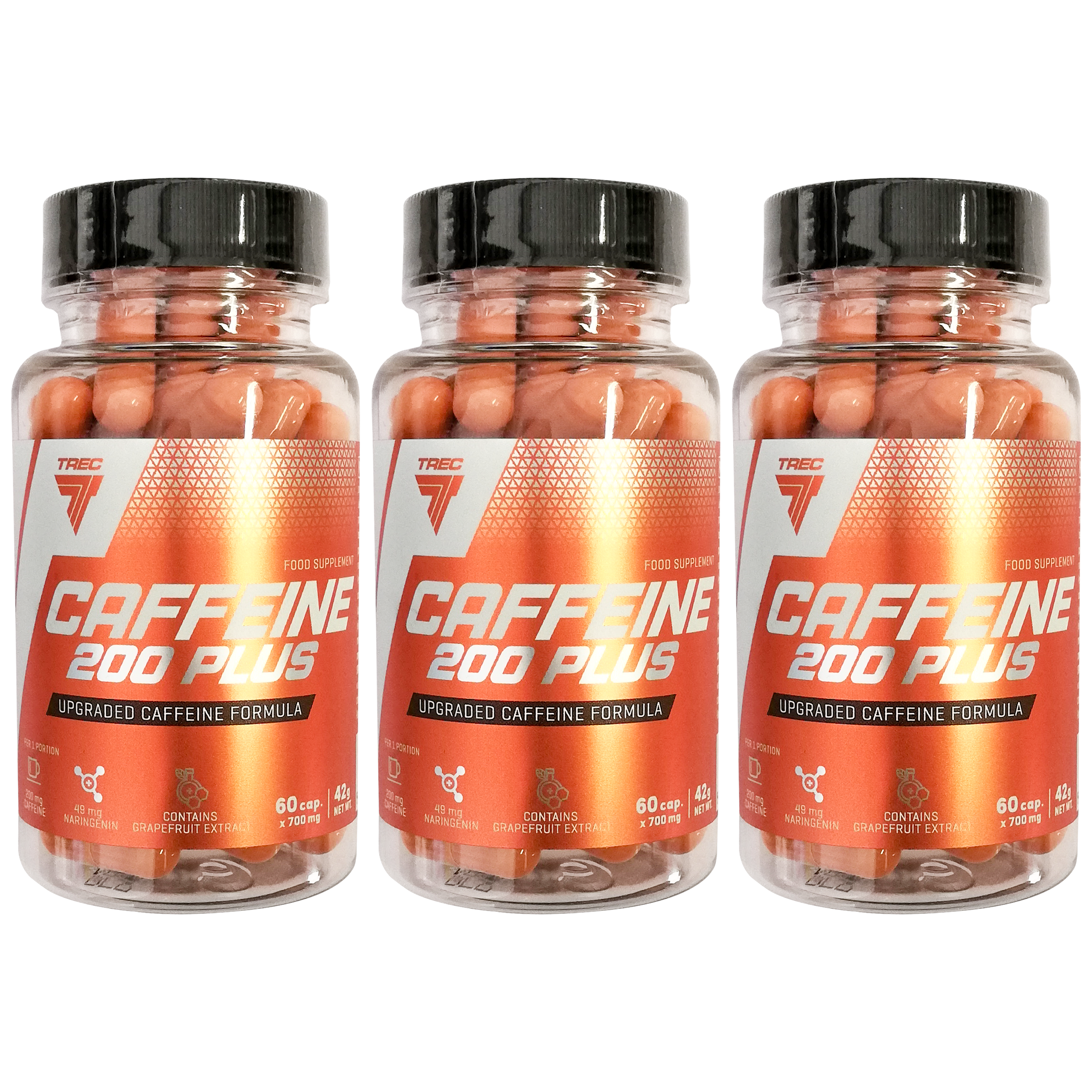 TREC Caffeine 200 Plus - 3x 60caps
