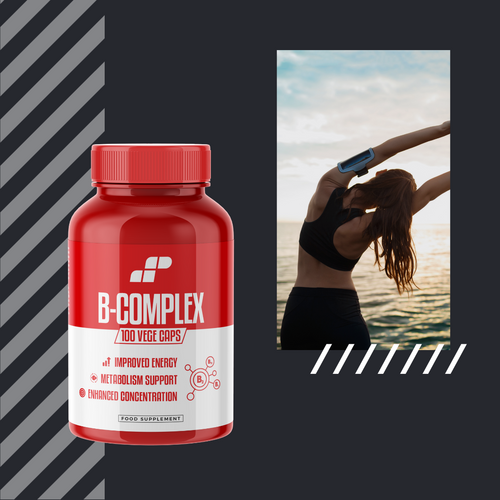 MP NUTRITION Vitamin B-Complex - 100vcaps - Kompleks Witamin B