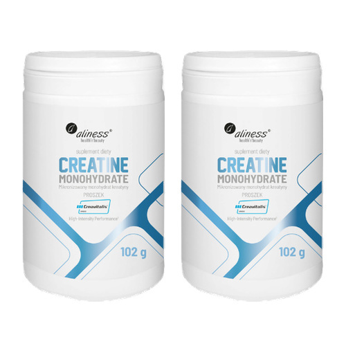 ALINESS - Creatine - 2x 102g - Unflavored