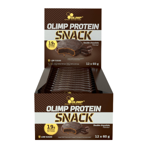OLIMP Protein Snack - 12x 60g - Double Chocolate