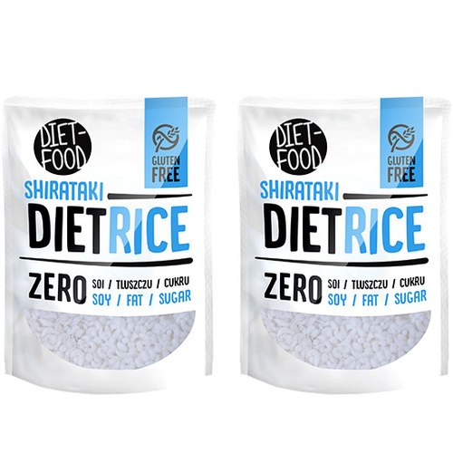 DIET FOOD Diet Rice - 2x 200g - Makaron Konjac