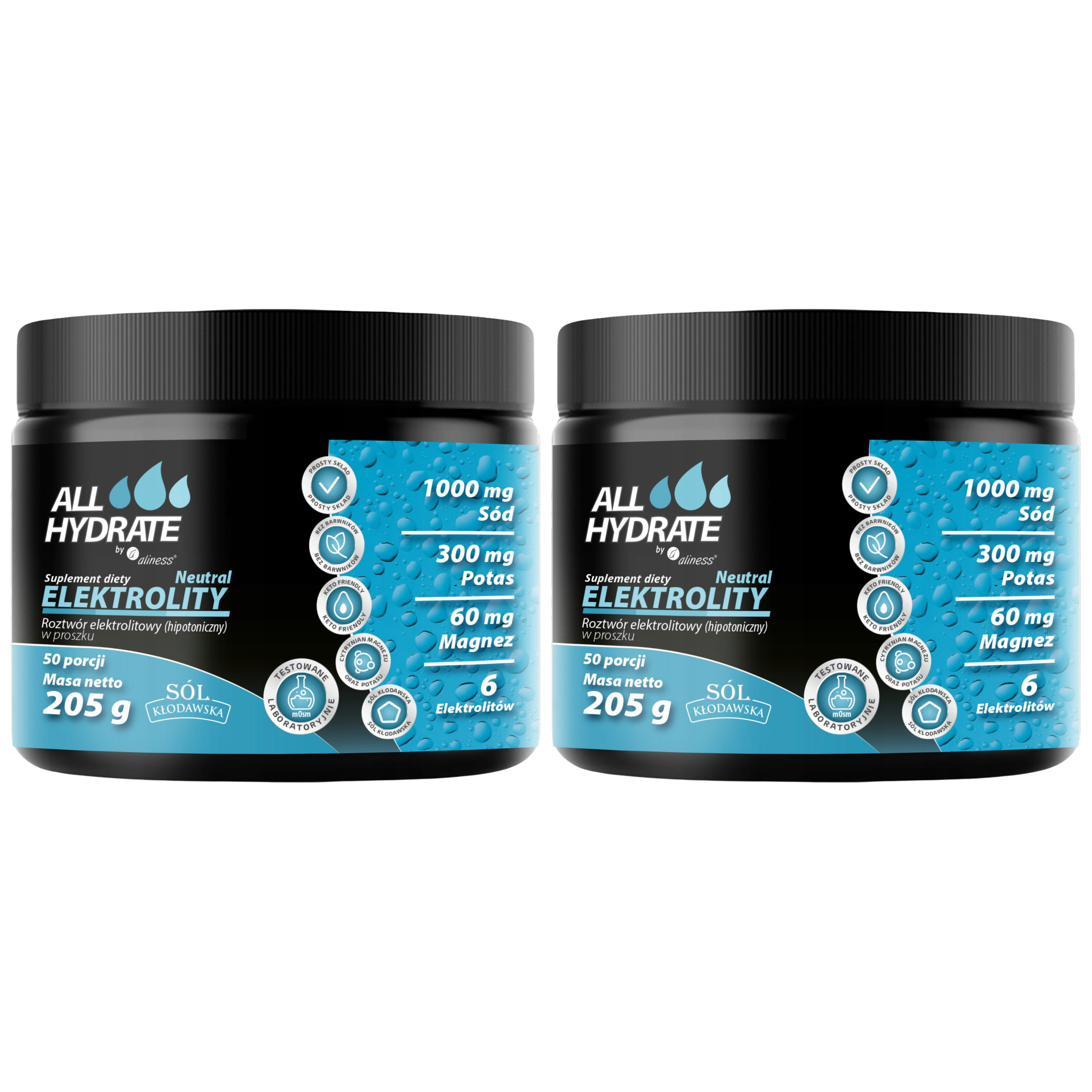 ALINESS - All Hydrate Elektolity - 2x 205g