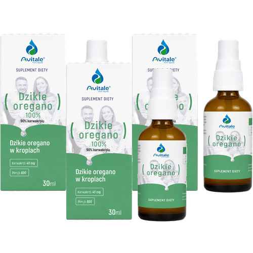 ALINESS - Avitale Dzikie Oregano 90% - 3x 30ml