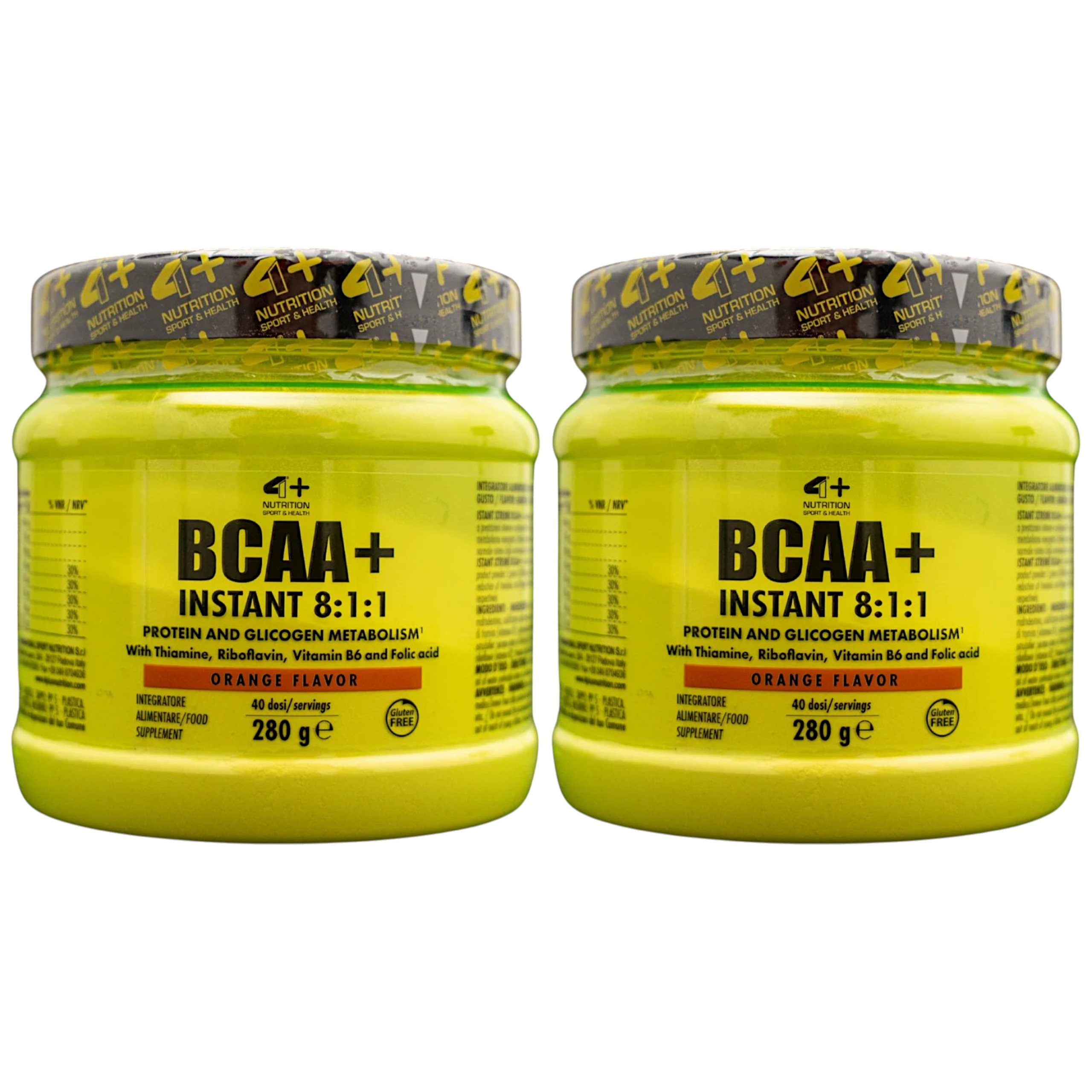 4+ NUTRITION - BCAA Instant Xtreme 8:1:1 - 2x 280g