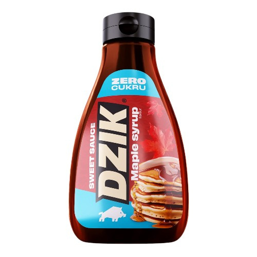 DZIK - Sweet Sauce Zero - 425ml - Maple Syrup - WYPRZEDAŻ - 13-01