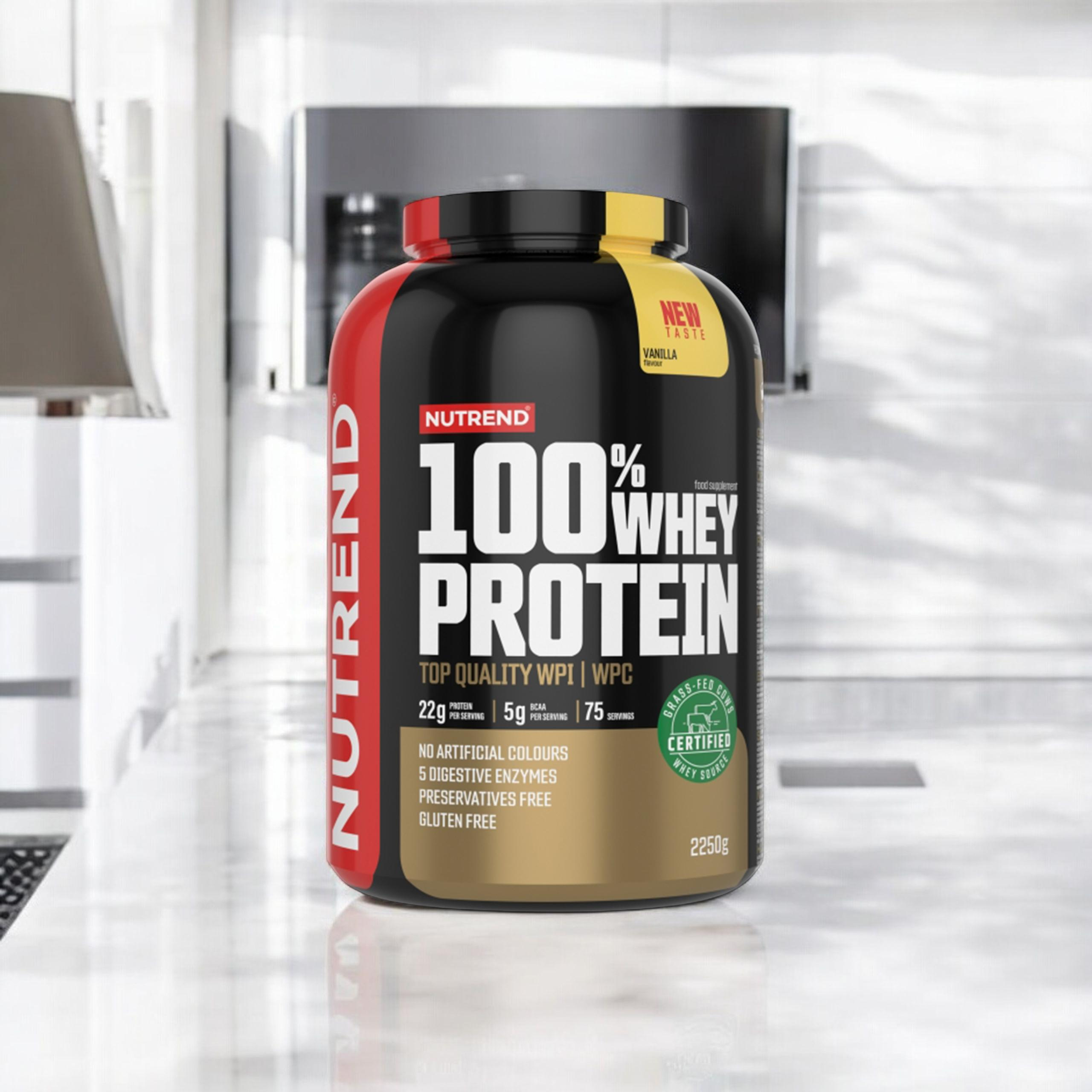 NUTREND 100% Whey Protein - 3x 2250g