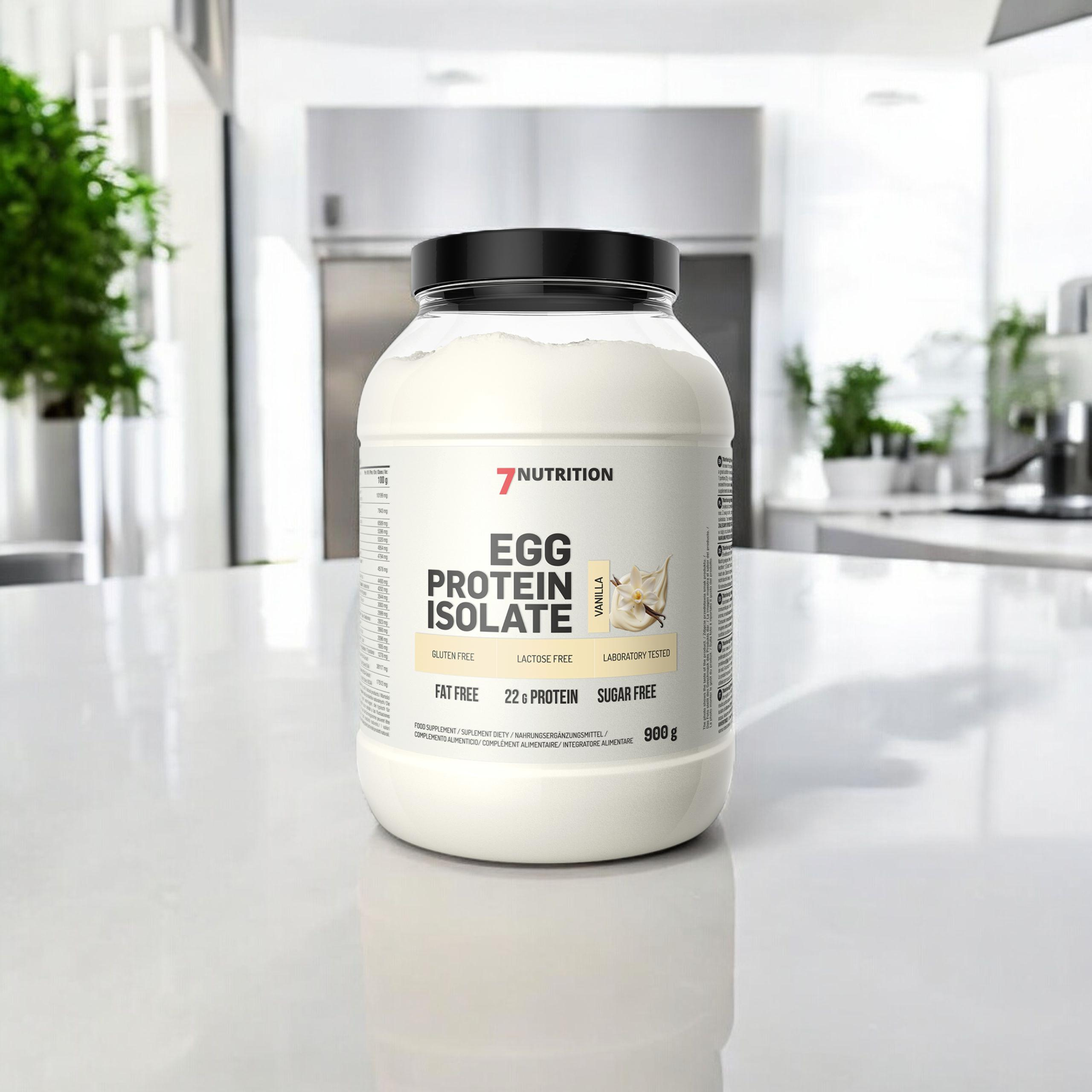 7 NUTRITION - Egg Protein Isolate - 2x 900g - Vanilla