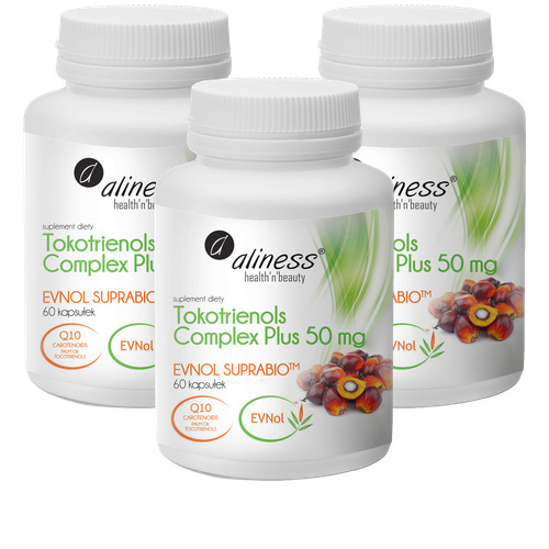 ALINESS - Tokotrienols Complex Plus 50mg - 3x 60caps.