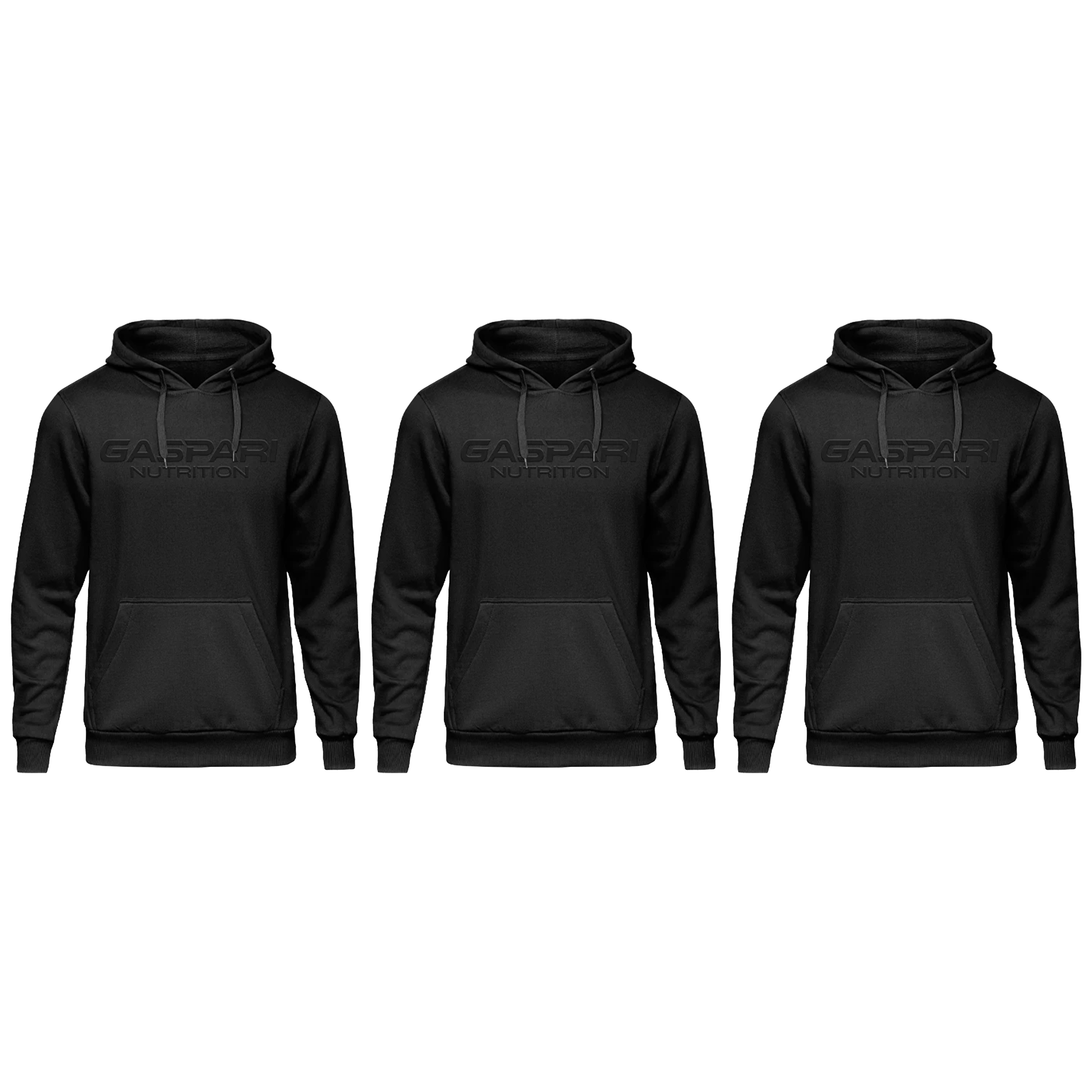 GASPARI NUTRITION Hoodie - Black - 3x Bluza z kapturem