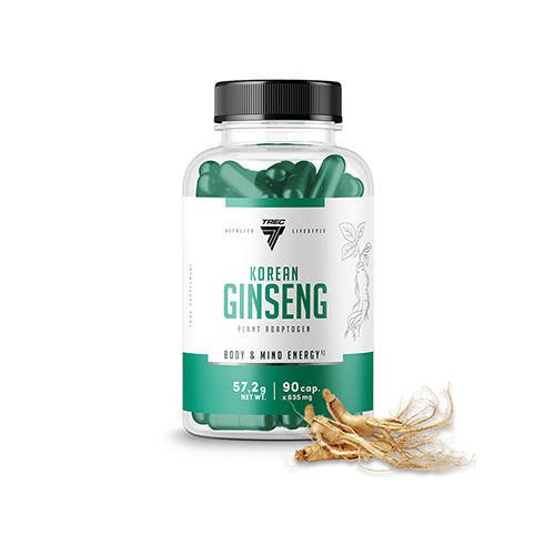 TREC Vitality Korean Ginseng - 3x 90caps.