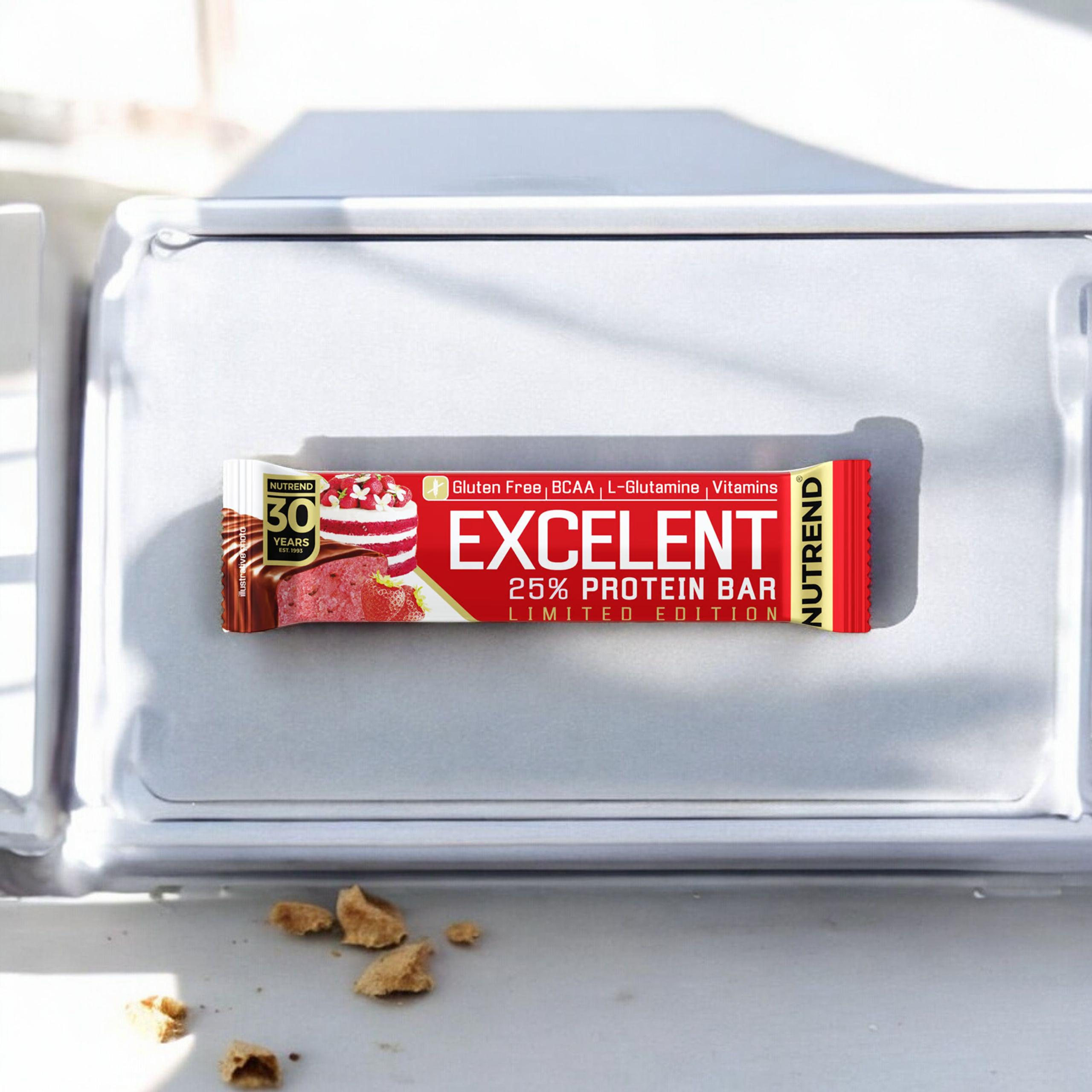 NUTREND Excelent Protein Bar - 2x 85g - Baton Białkowy