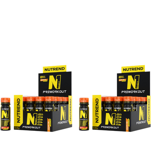 NUTREND - N1 Shot PreWorkout - 20x 2x 60ml