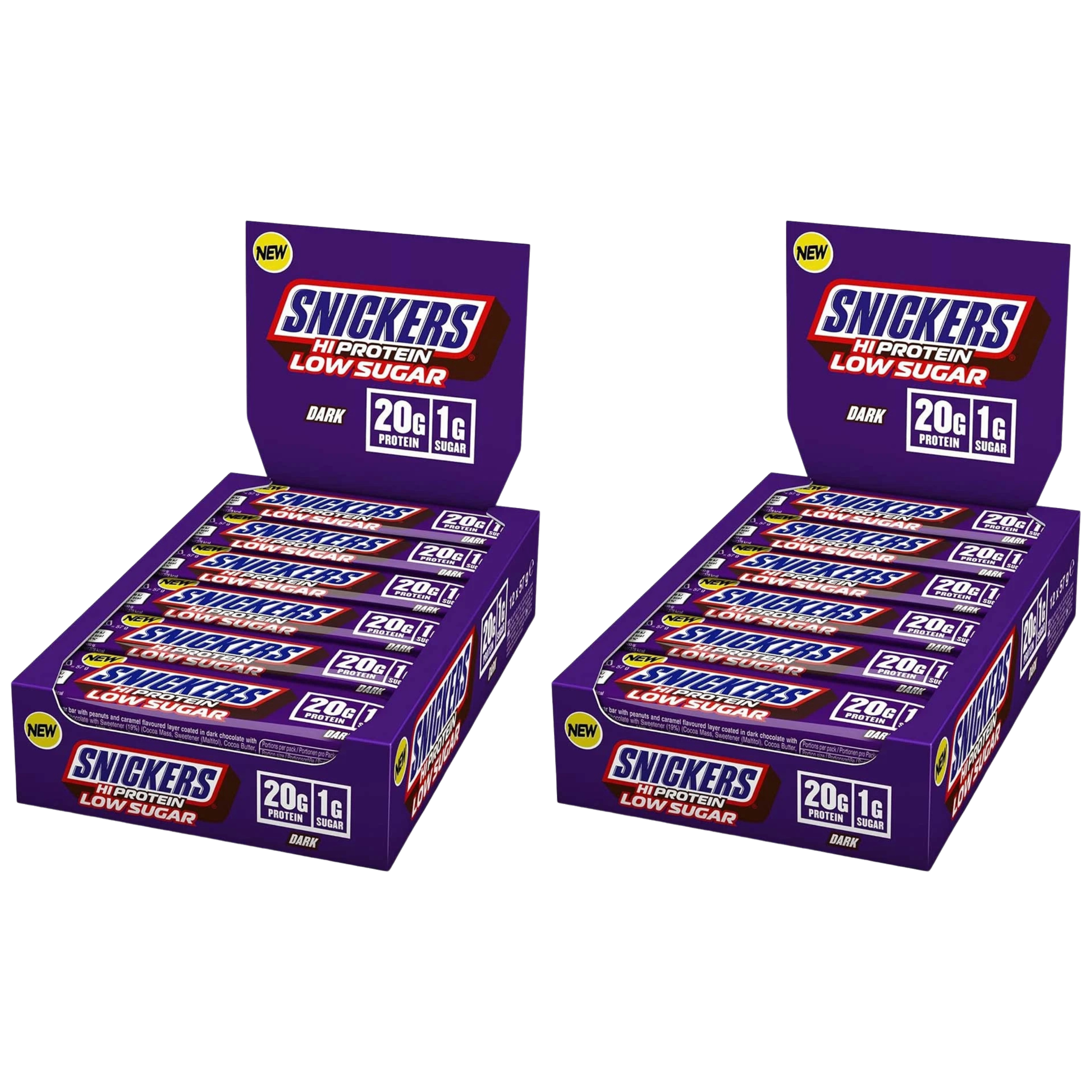 Mars - HIProtein Low Sugar Bar - 2x 57g x12