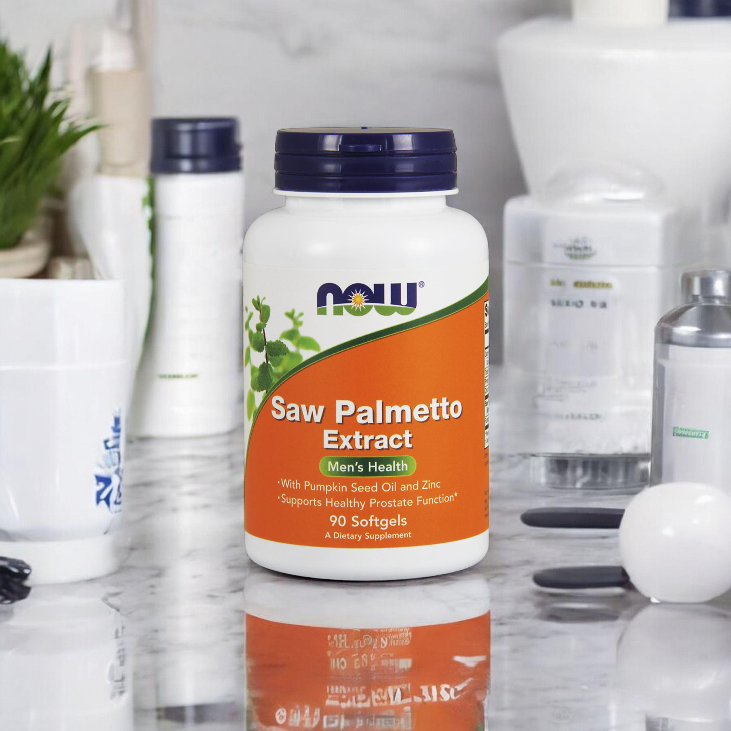 NOW SAW Palmetto - 3x 90soft gels