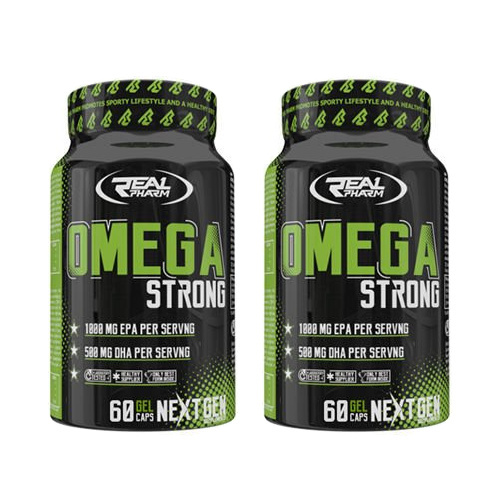 REAL PHARM Omega Strong - 2x 60softgels