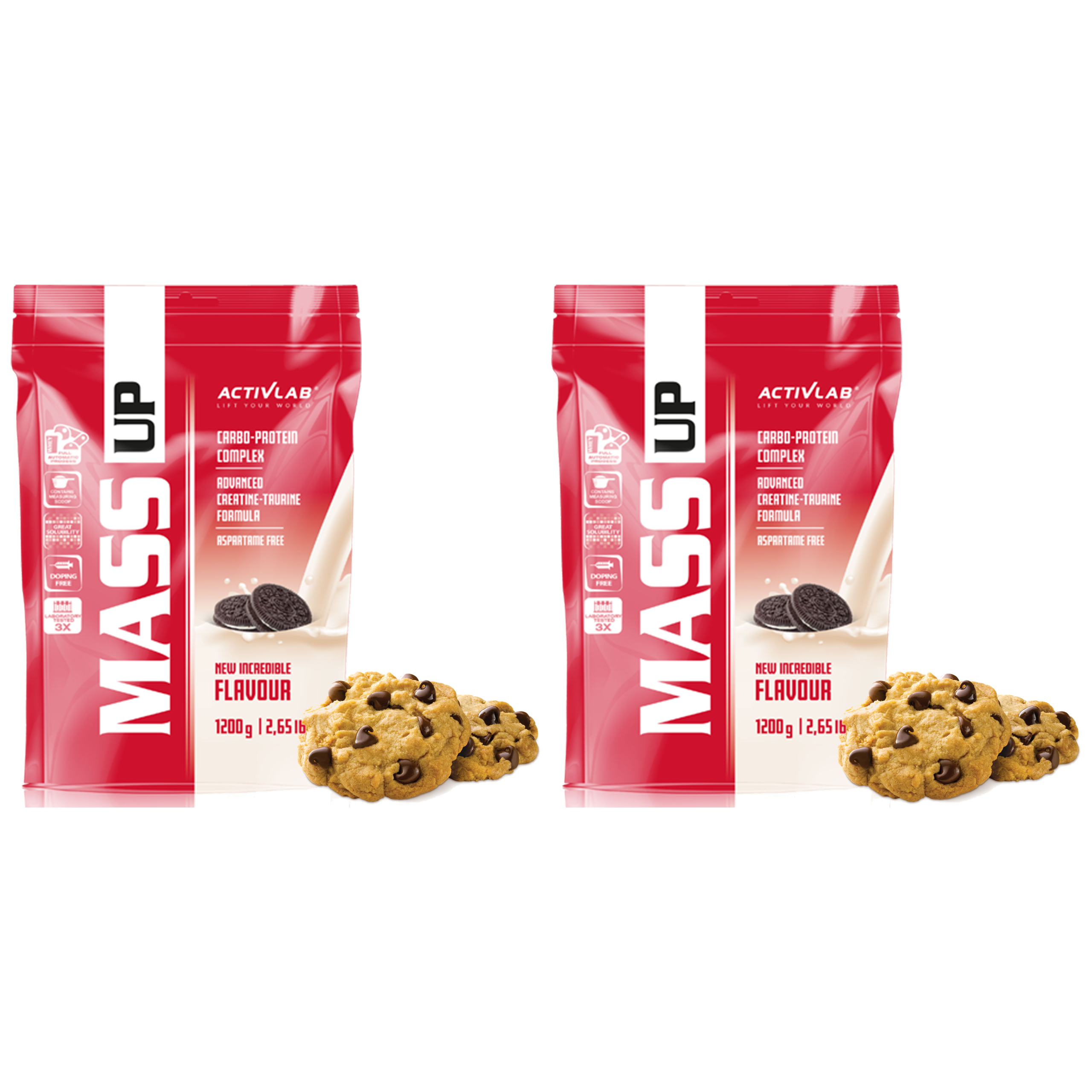 ACTIVLAB Mass Up - 2x 1200g
