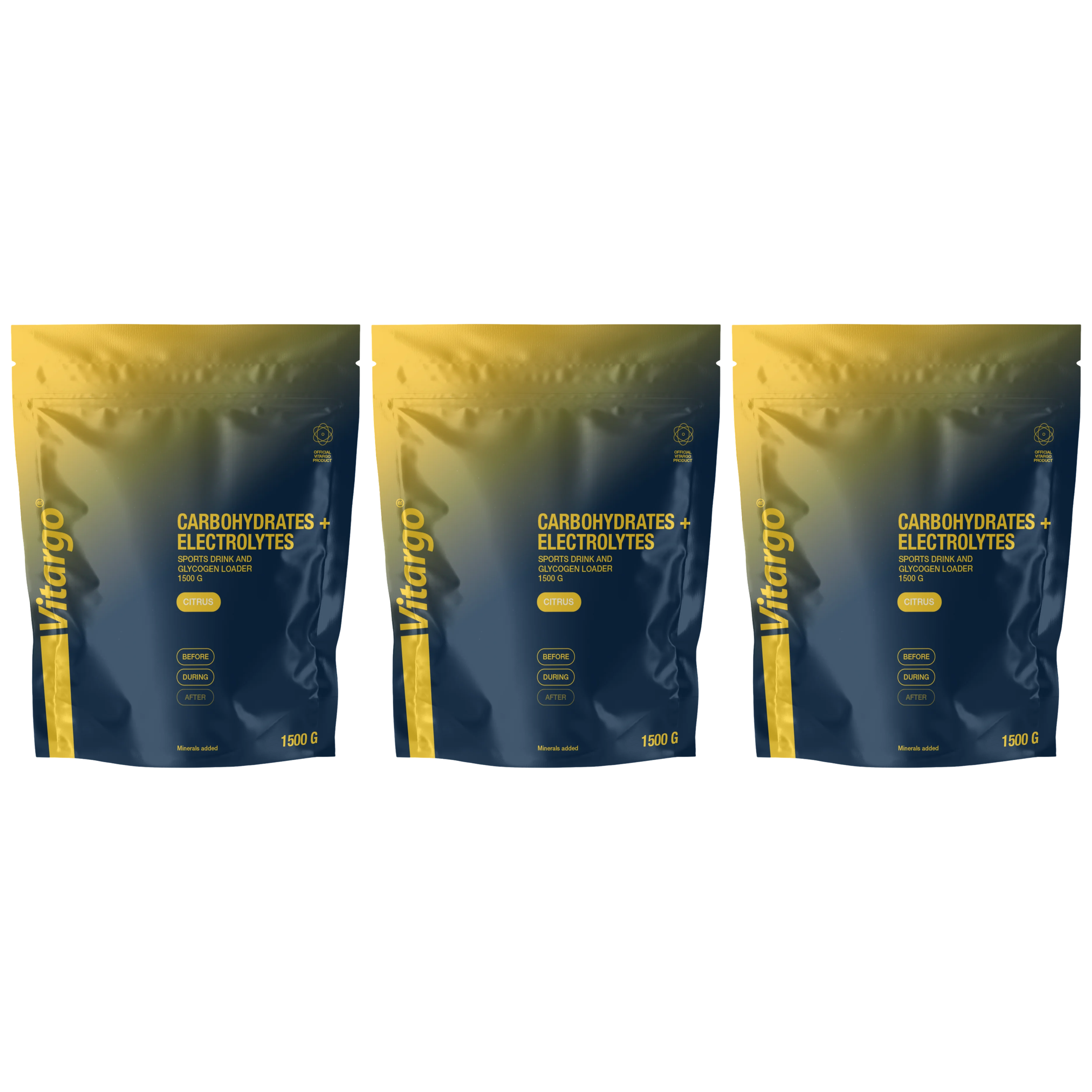 VITARGO - Carbohydrates+Electrolyte - 3x 1500g