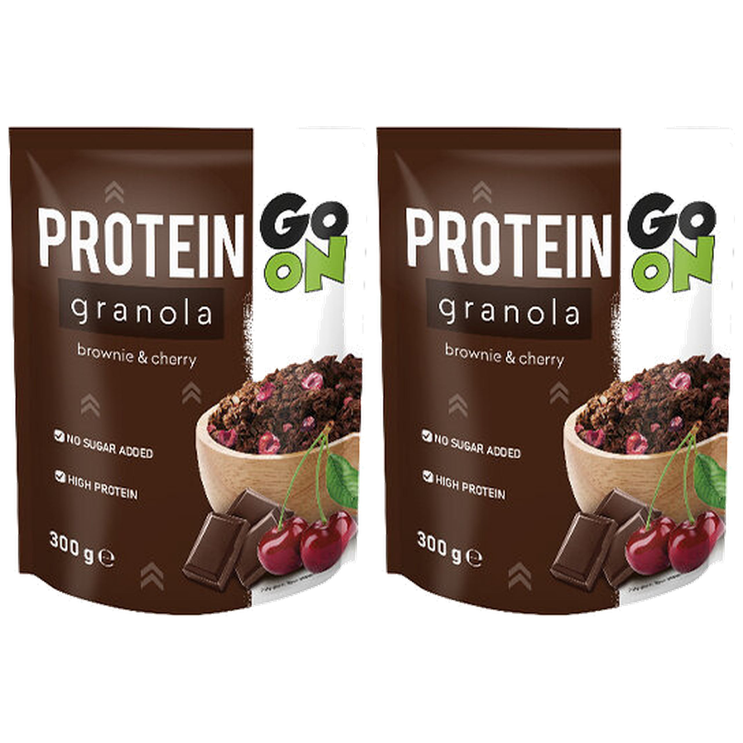 SANTE Granola Proteinowa Brownie & Wiśnia - 2x 300g