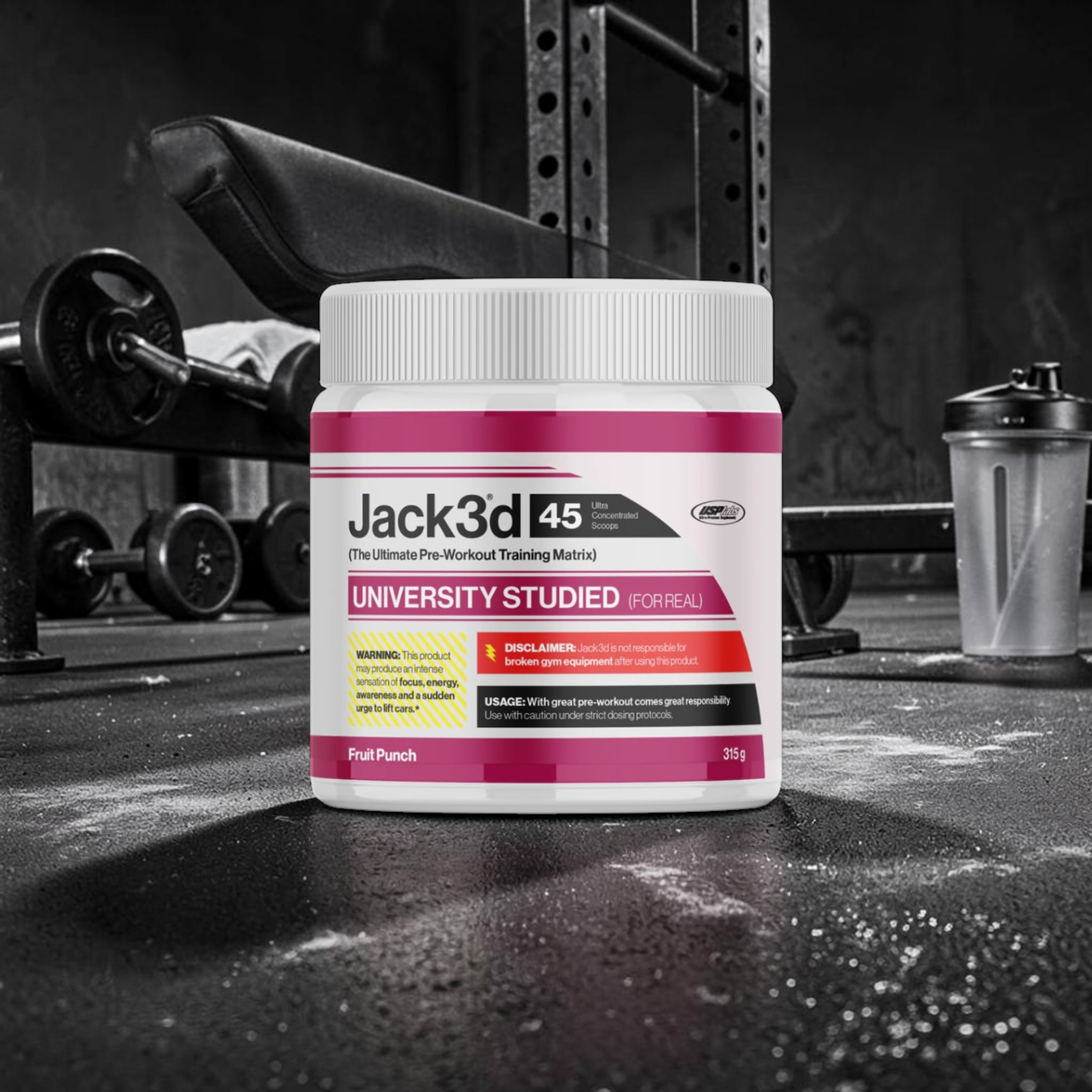 USP LABS - Jack3d Advanced Preworkout - 3x 315g