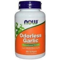 NOW Odorless Garlic - 100soft gels