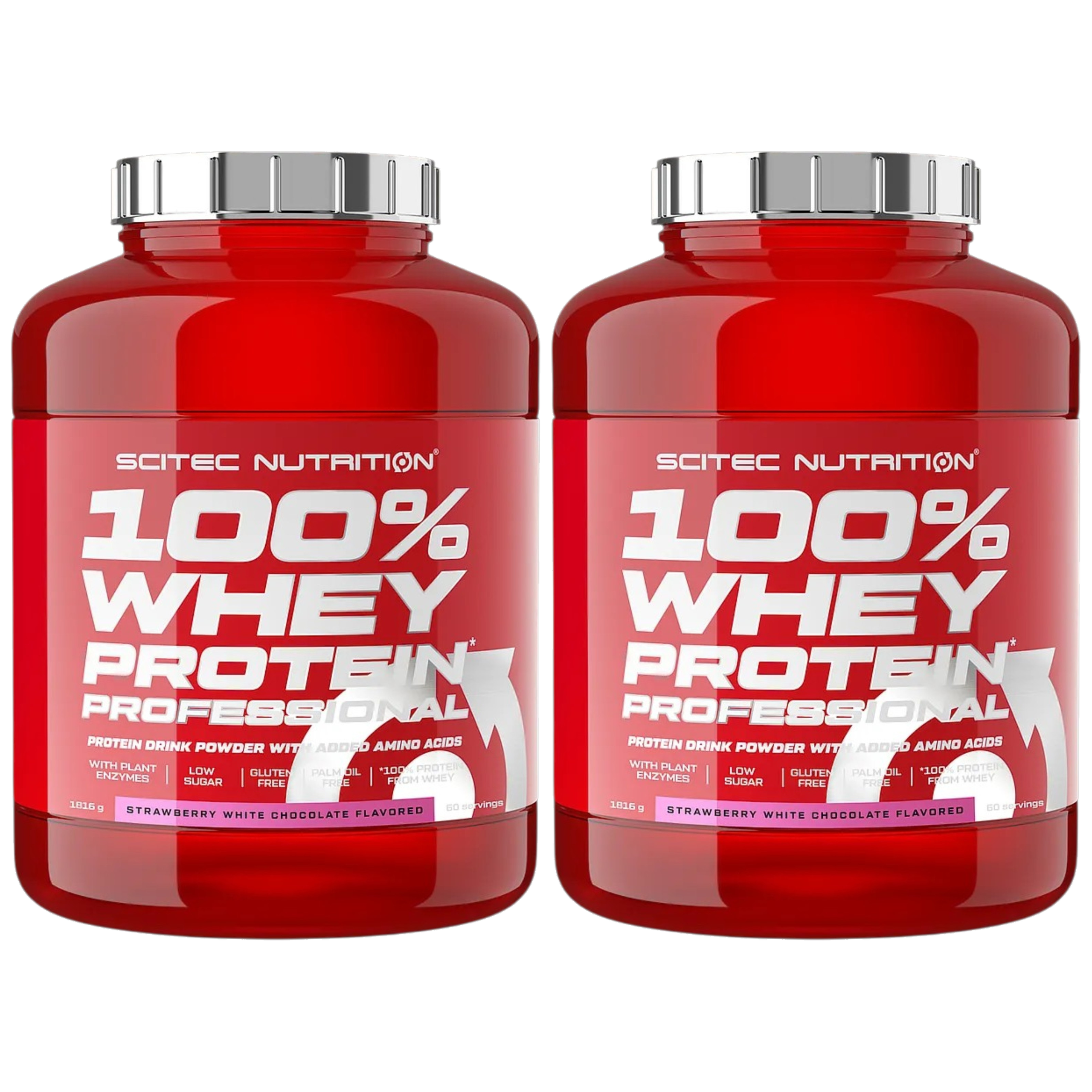 SCITEC - 100% Whey Professional - 2x 1816g
