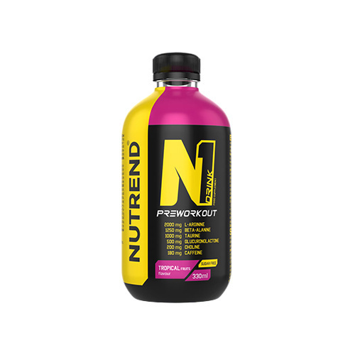NUTREND N1 Drink PreWorkout - 3x 330ml