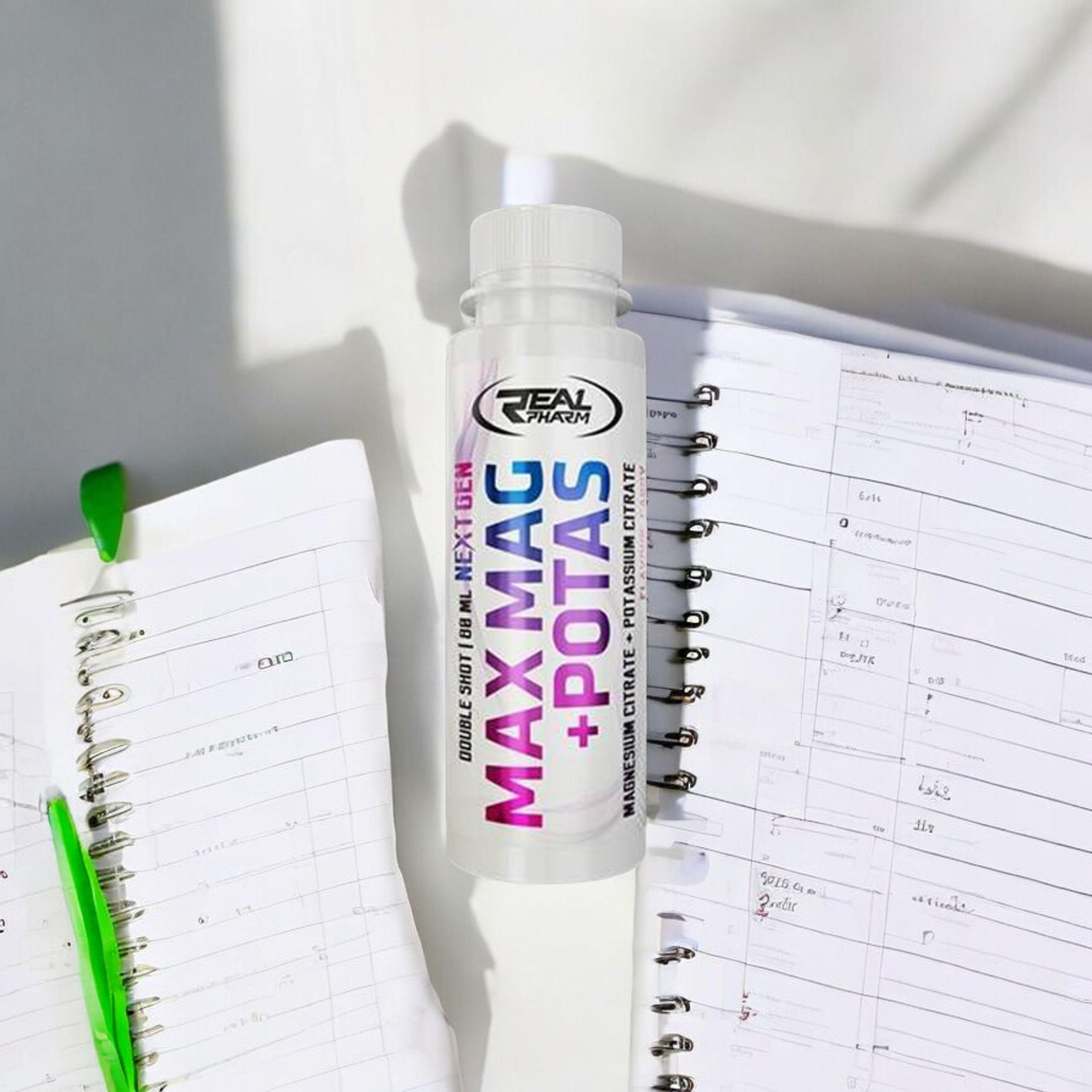 REAL PHARM - Max Mag + Potas - 80ml - Candy