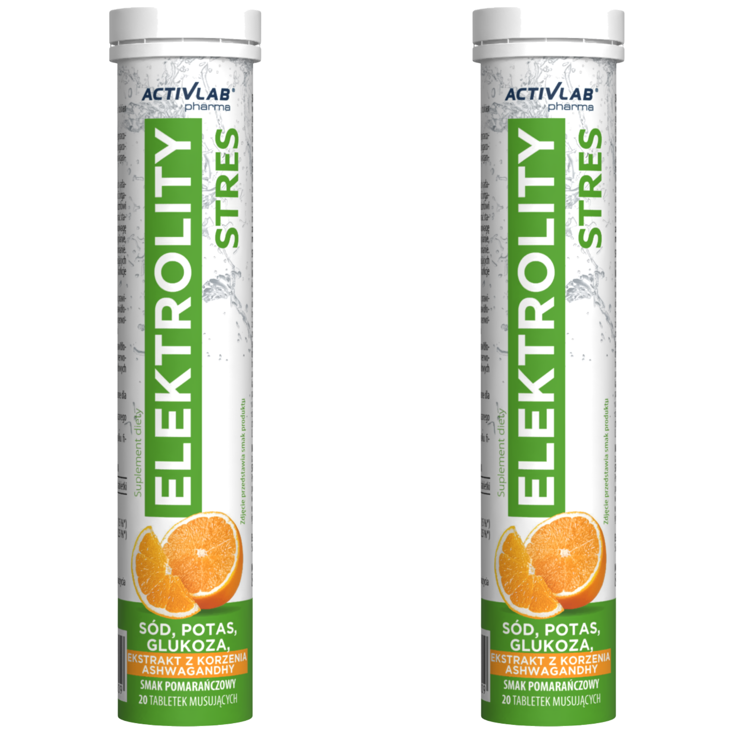 ACTIVLAB PHARMA - Elektrolity Stres - 20tabs - 2x Orange