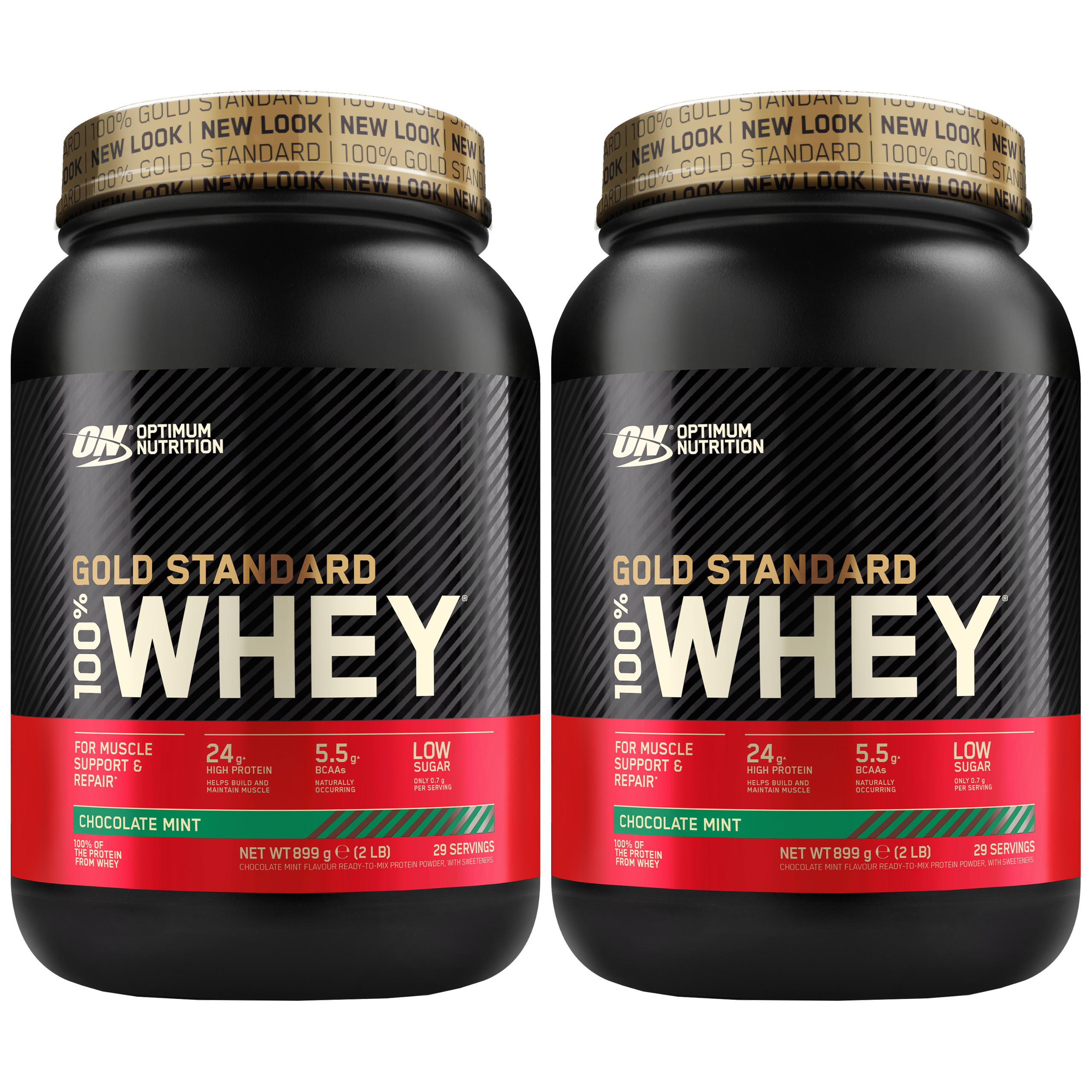OPTIMUM NUTRITION Whey Gold Standard - 2x 899g