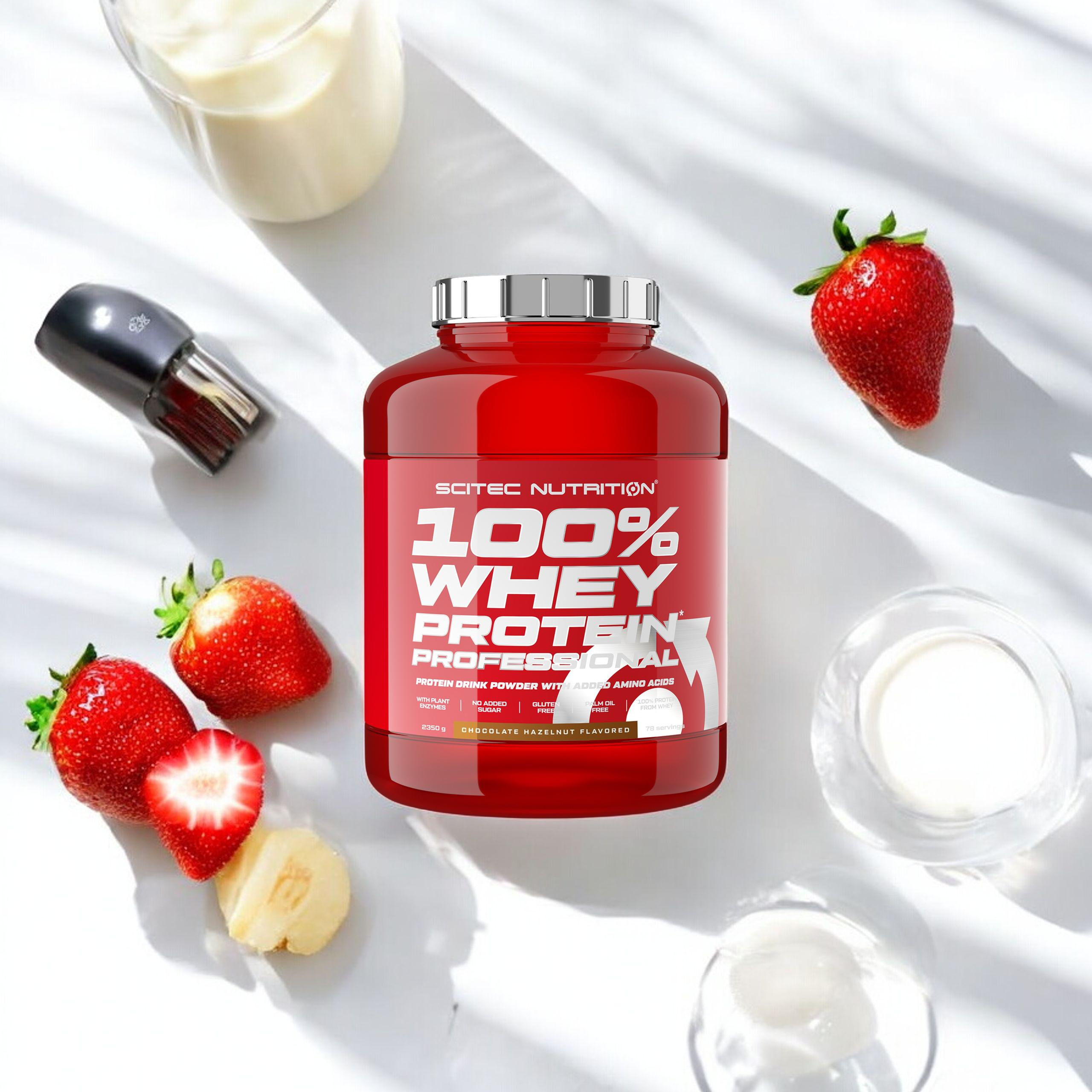 SCITEC 100% Whey Protein Professional - 3x 2350g