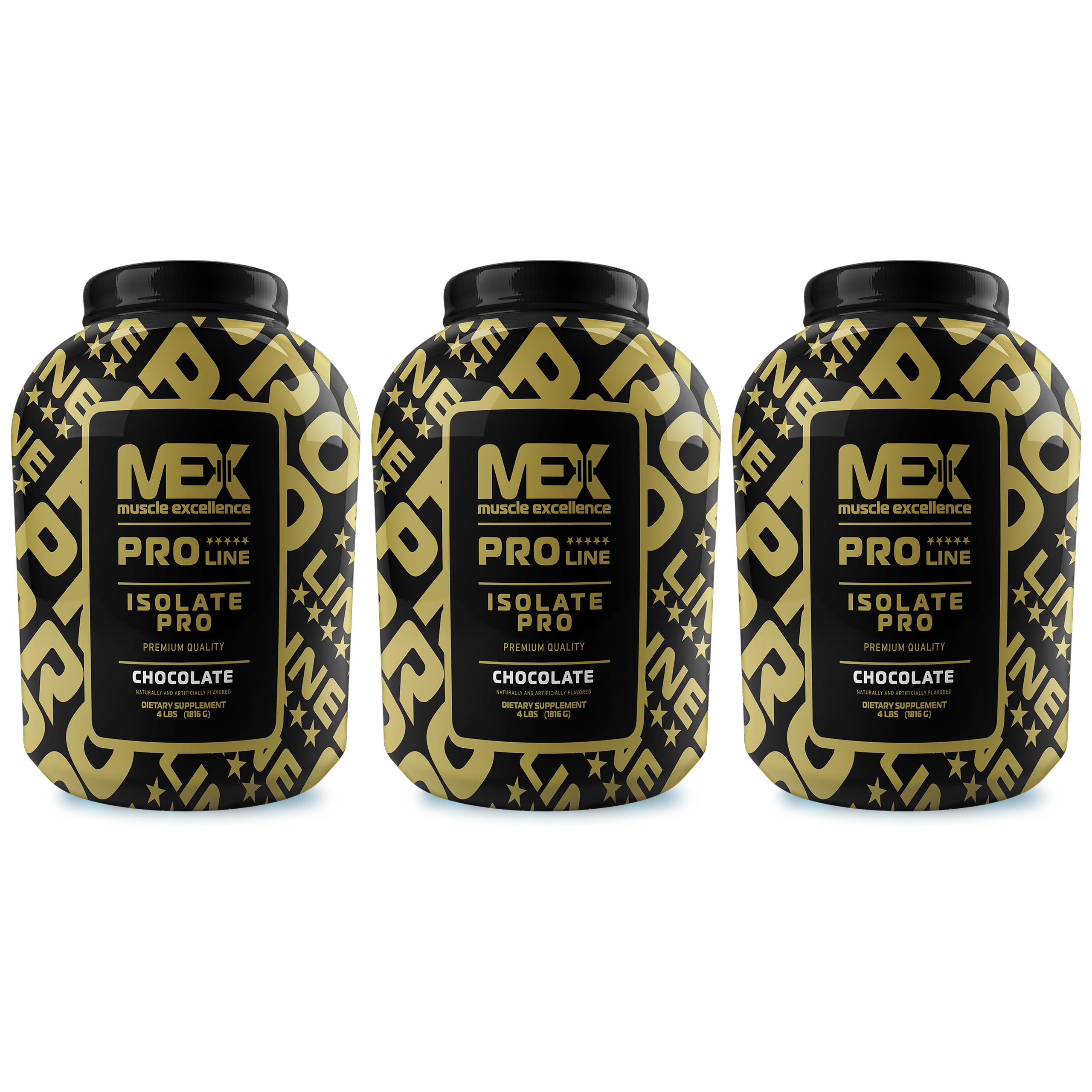 MEX NUTRITION - Isolate Pro - 3x 1820g