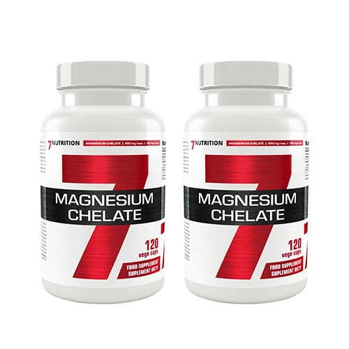 7 NUTRITION - Magnesium Chelate - 2x 120vegan capsules