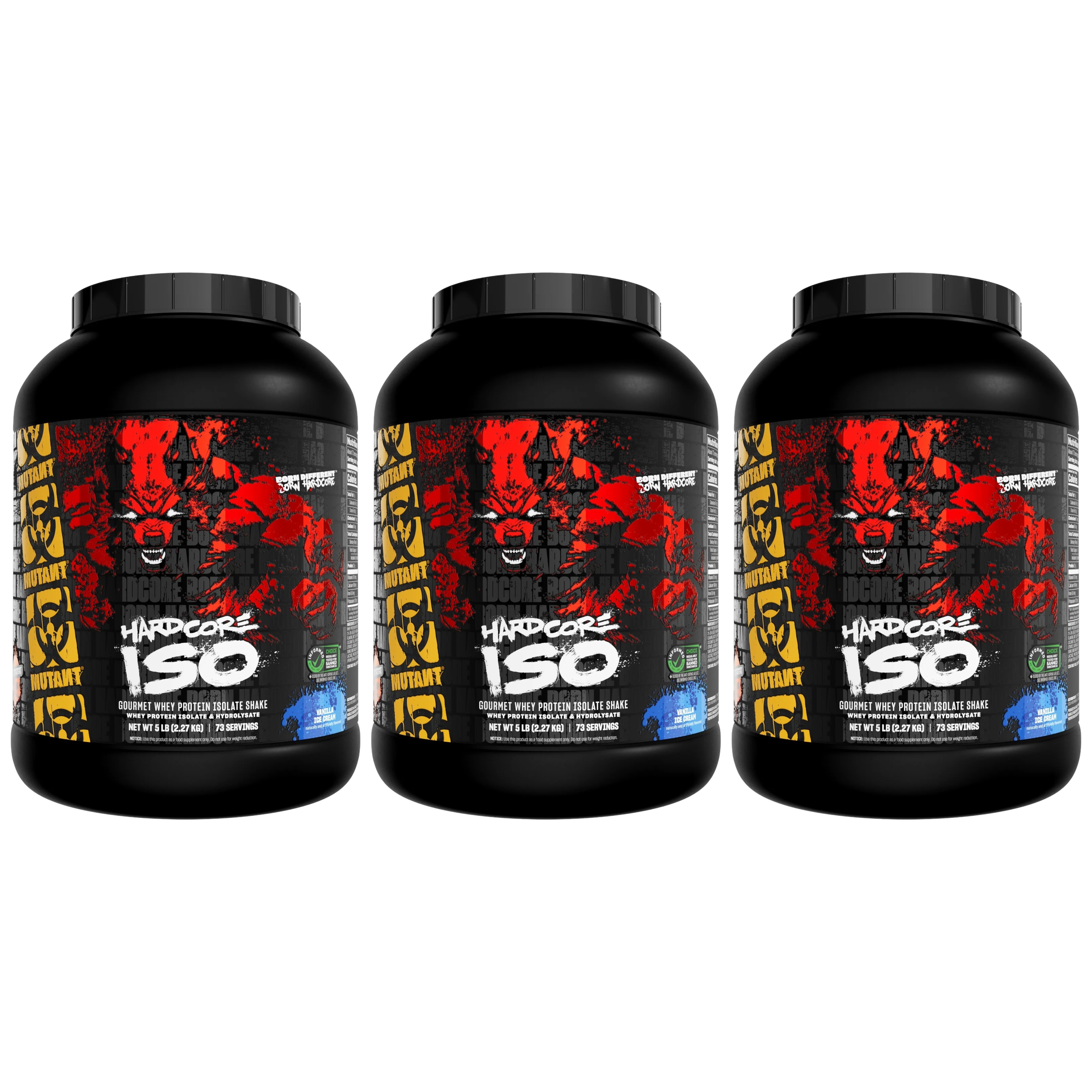 MUTANT - Hardcore Iso - 3x 2270g
