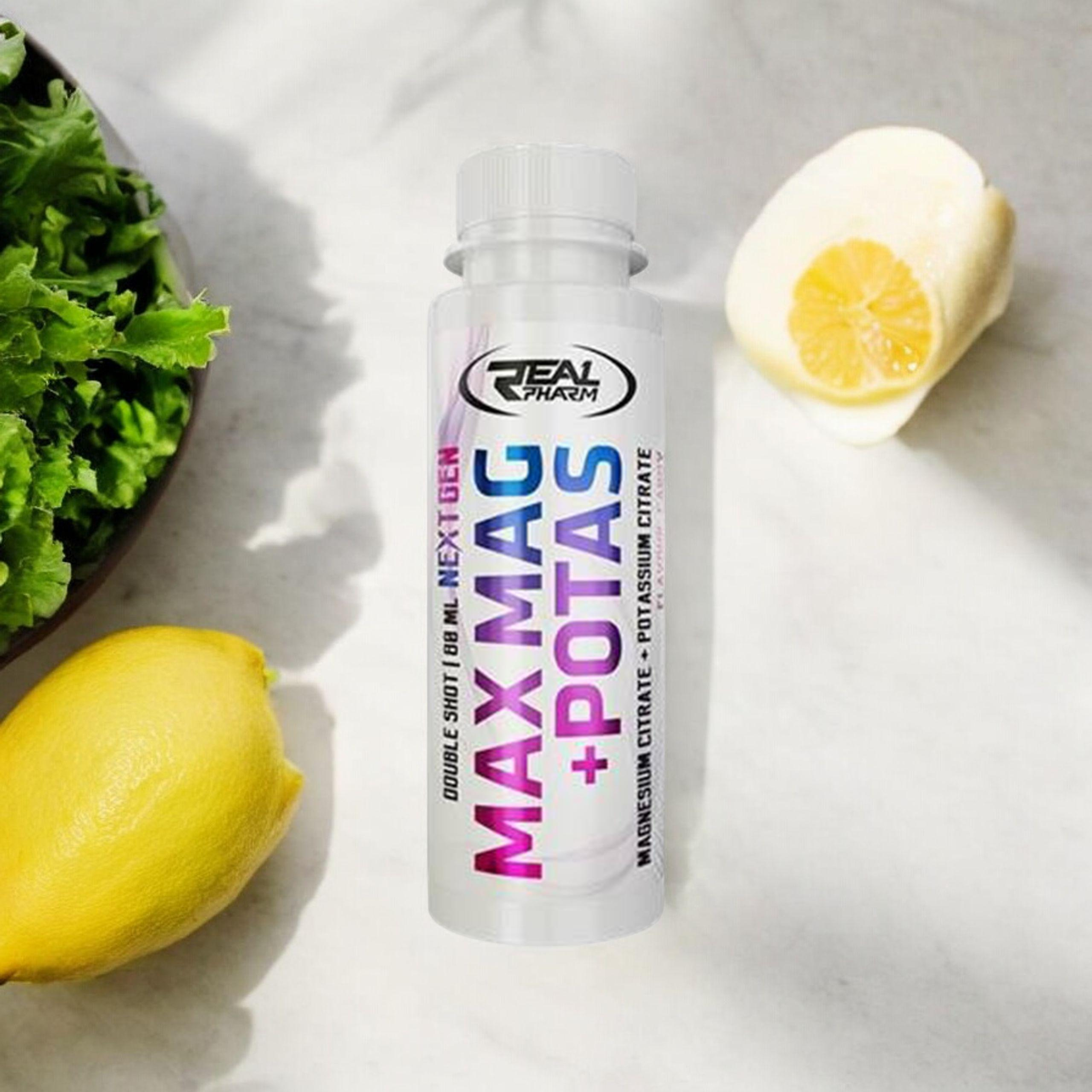 REAL PHARM - Max Mag + Potas - 3x 80ml - Candy