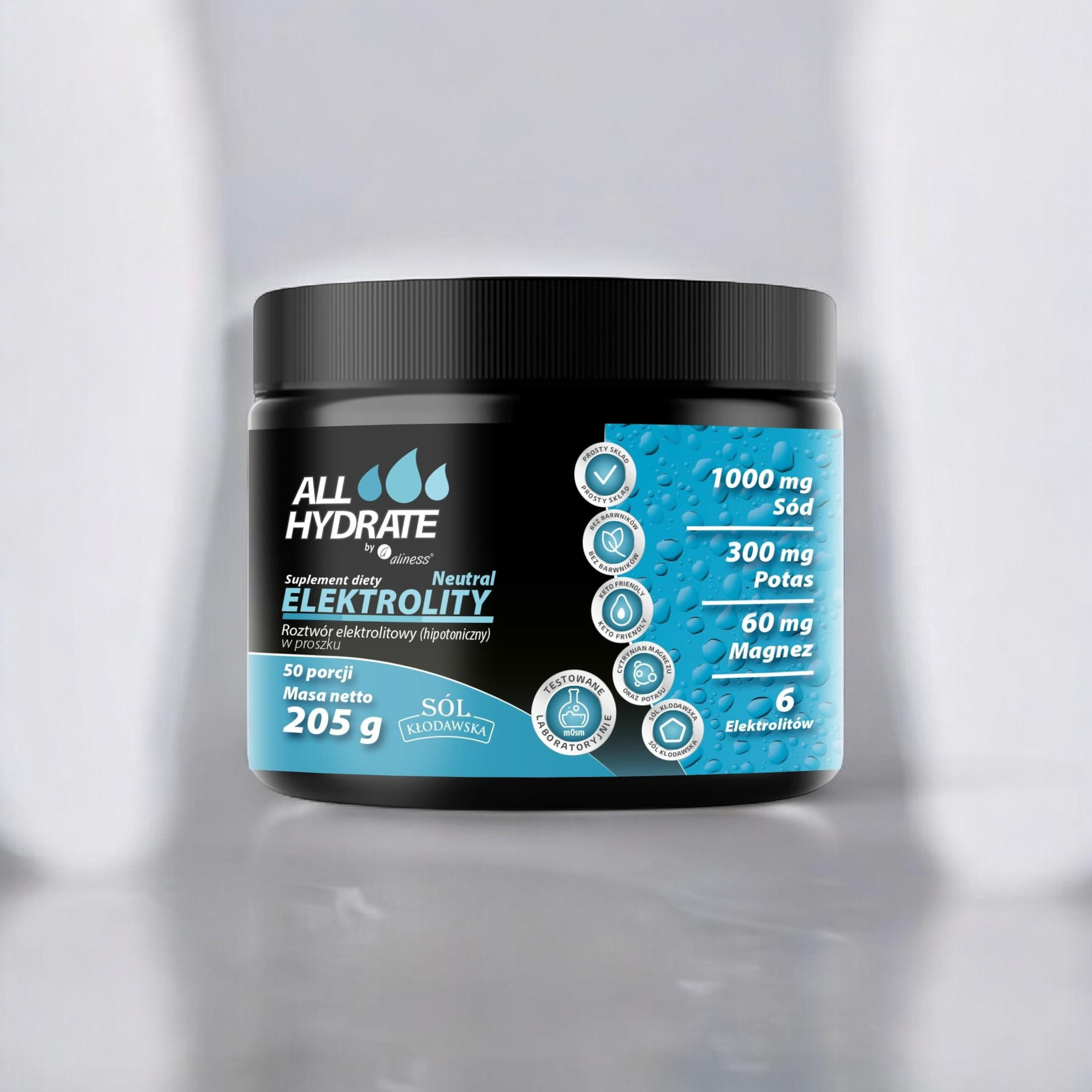 ALINESS - All Hydrate Elektolity - 3x 205g