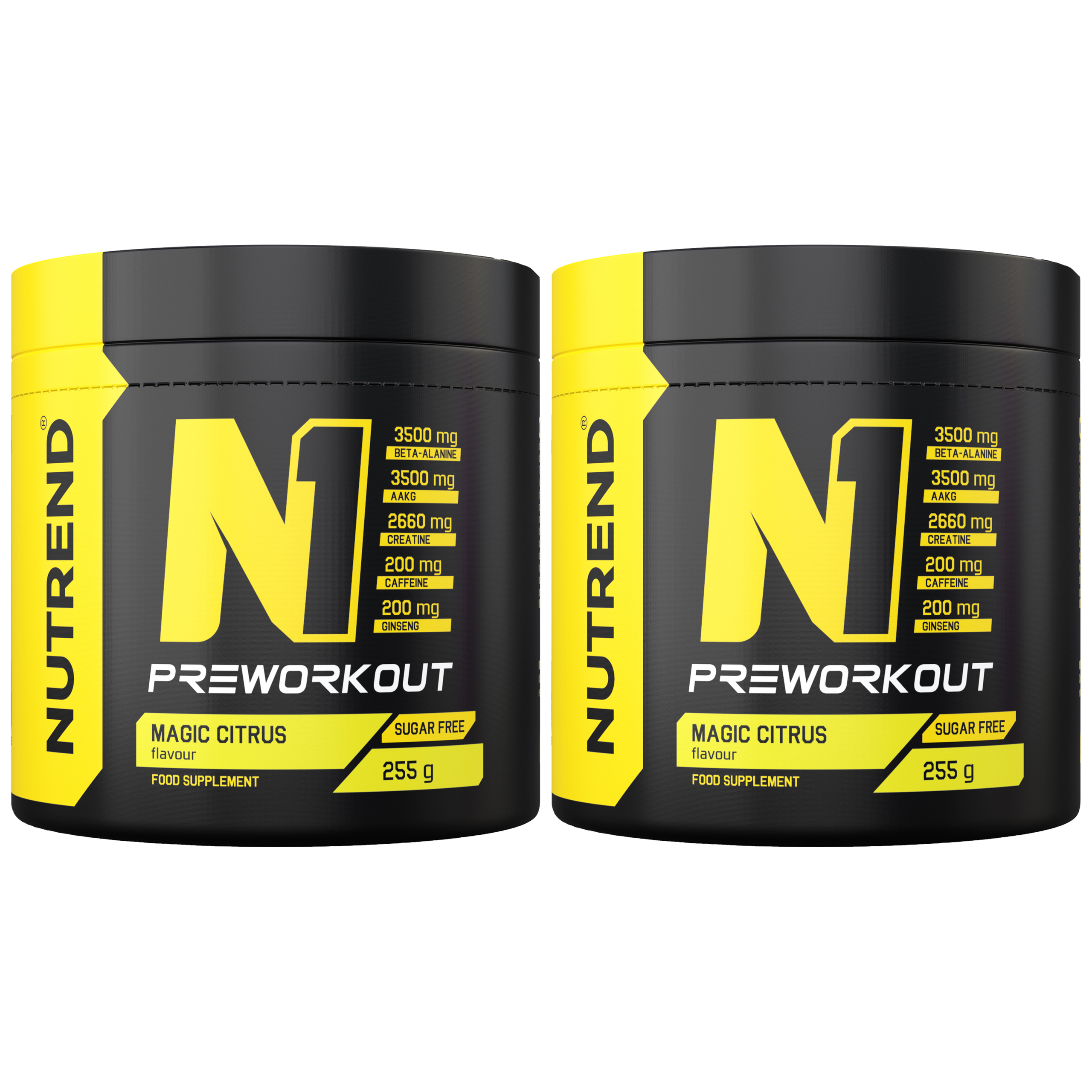 NUTREND N1 Pre Workout - 2x 255g